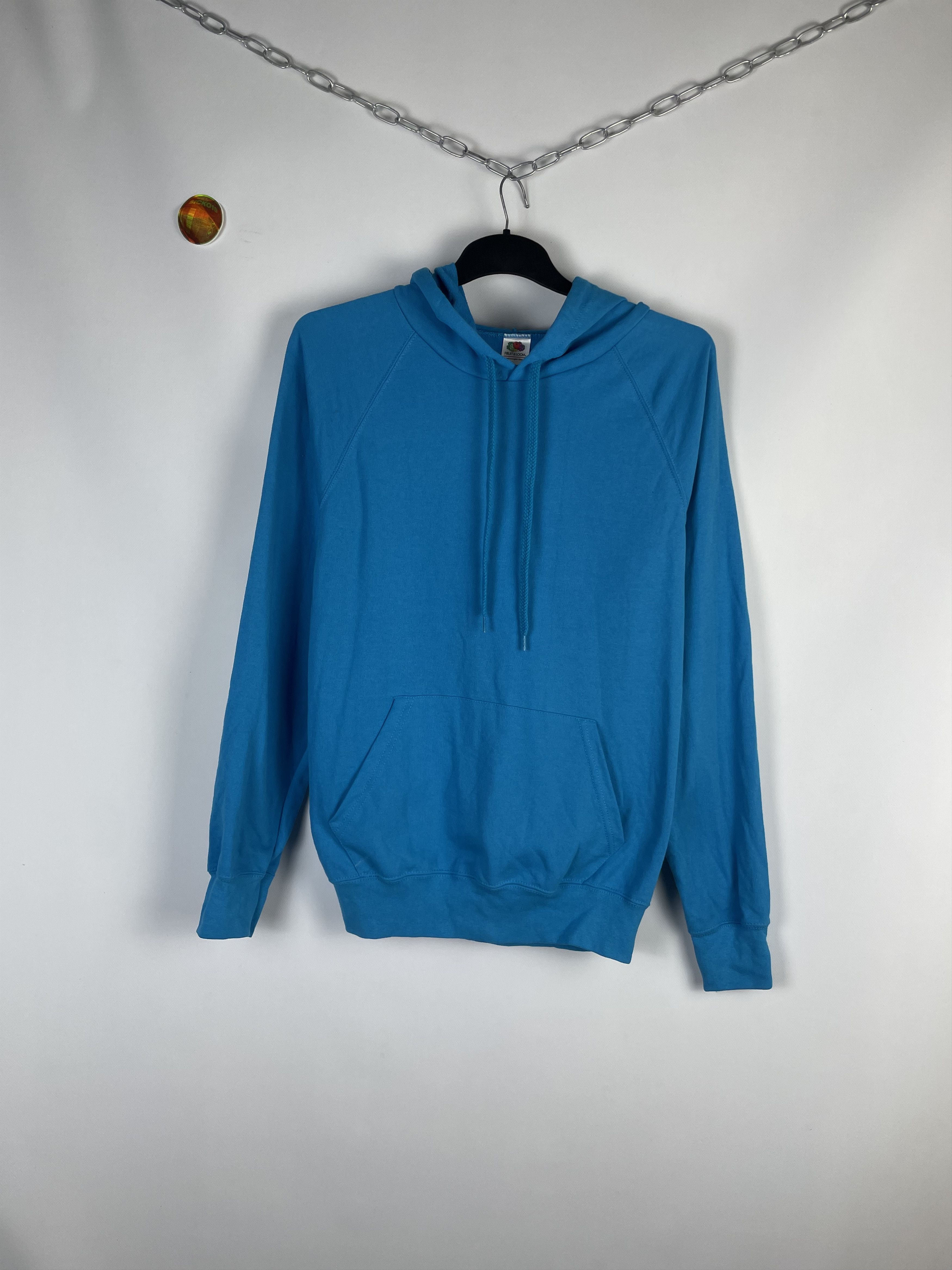 Fruit Of The Loom × Vintage Vintage Blank Hoodie Size US M / EU 48-50 / 2 - 2 Thumbnail