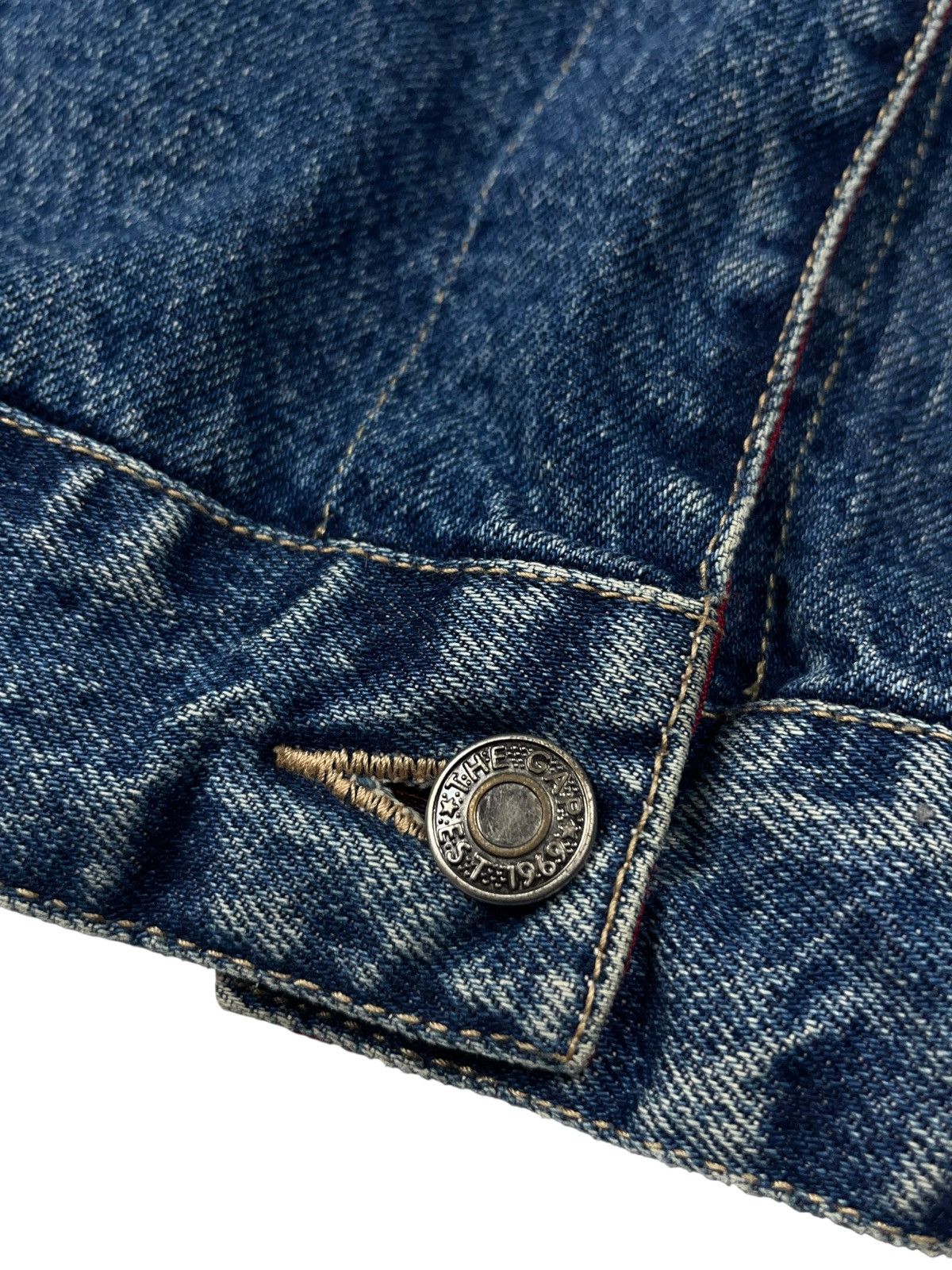 Gap Vintage 90s Gap Reversible Oversized Denim Jacket Trucker Size US XL / EU 56 / 4 - 11 Thumbnail