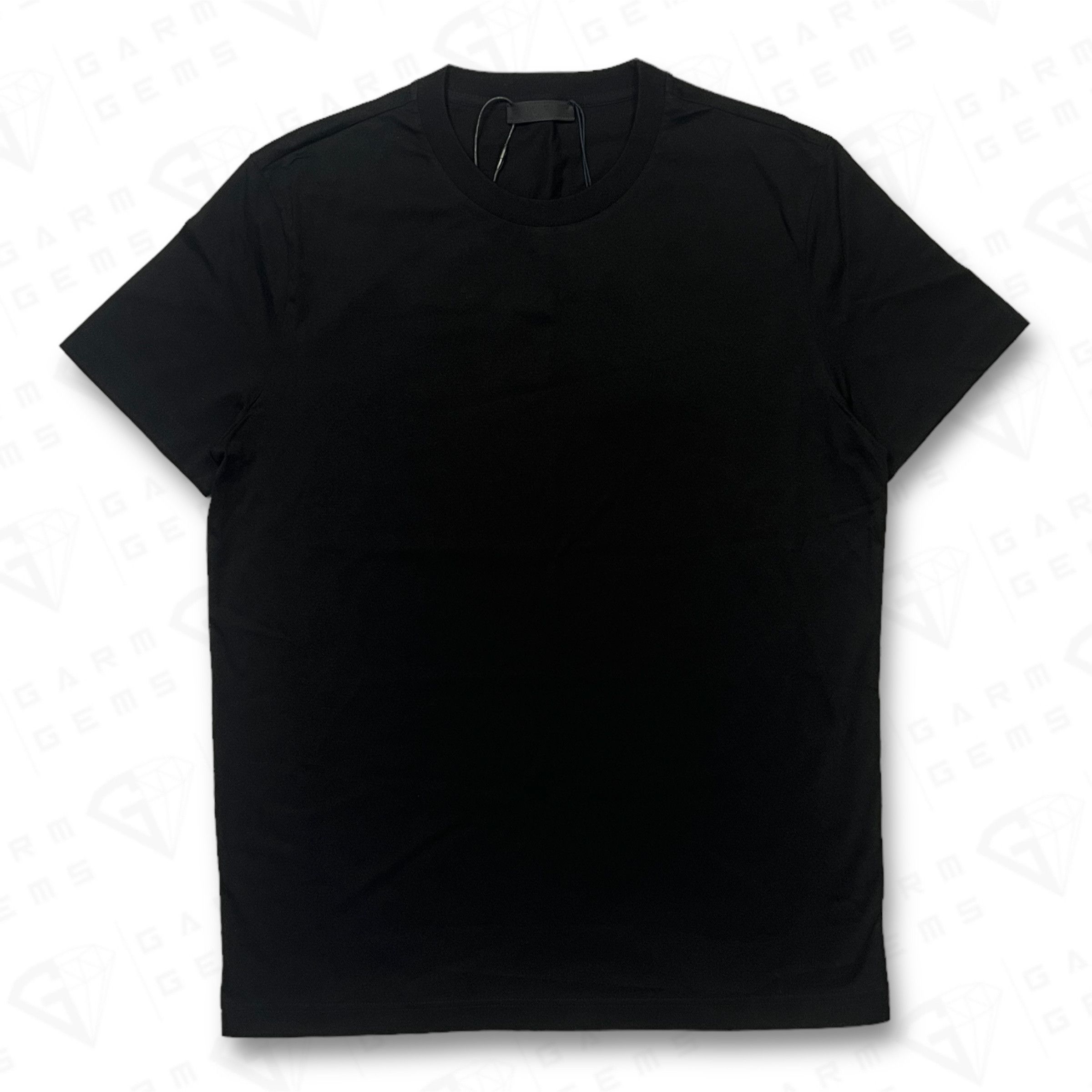 Prada Prada Plain Cotton T-Shirt Size US L / EU 52-54 / 3 - 1 Thumbnail