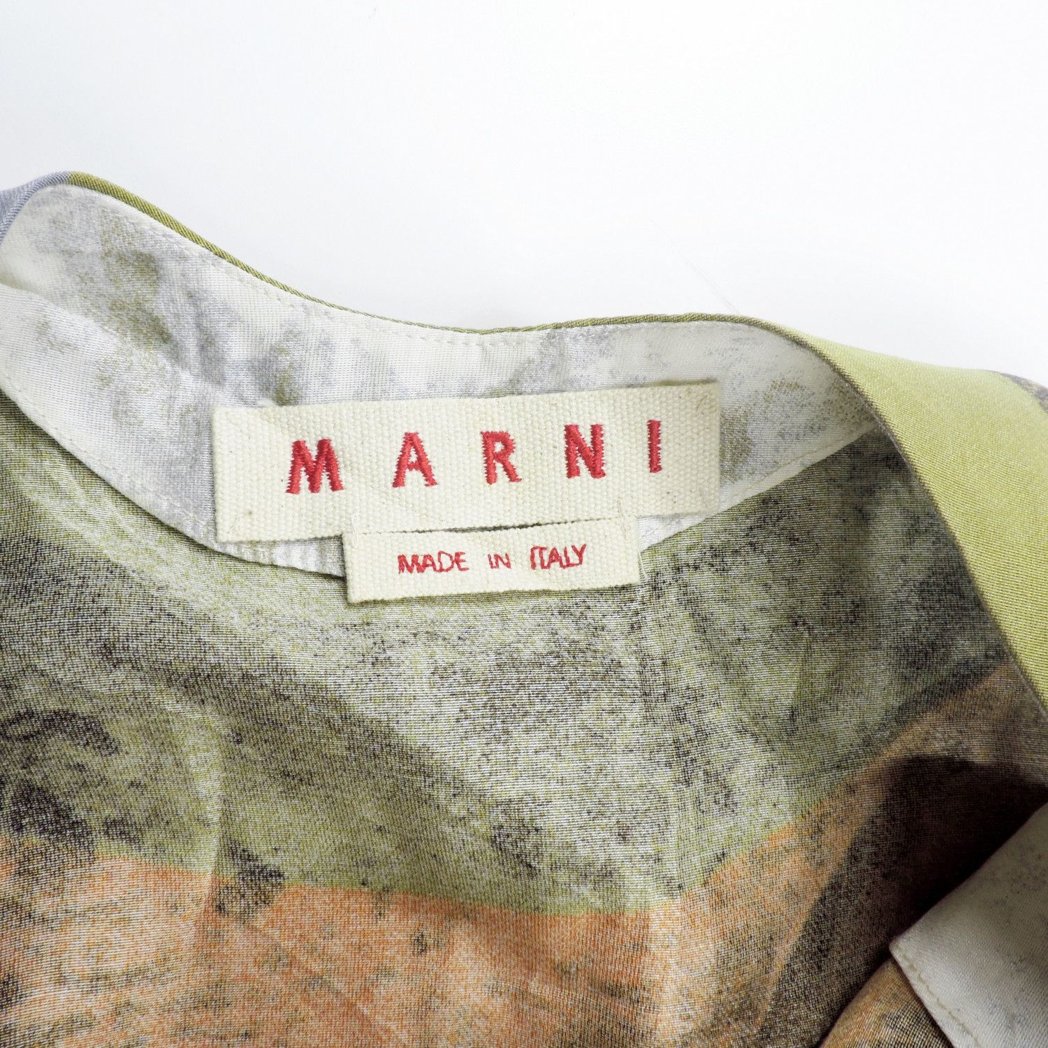 Marni MARNI SPRING 2008 MULTICOLOURED COTTON SILK MINI DRESS Size S / US 4 / IT 40 - 3 Thumbnail