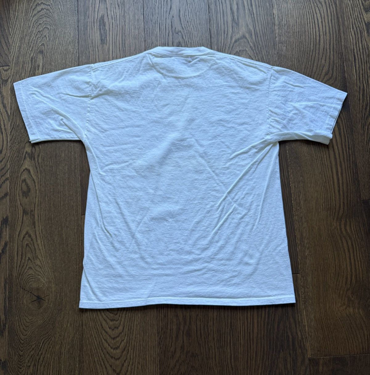 Vintage Vintage 90s Breakfast Cat Jeff Leedy Art Graphic Tee Size US L / EU 52-54 / 3 - 7 Thumbnail