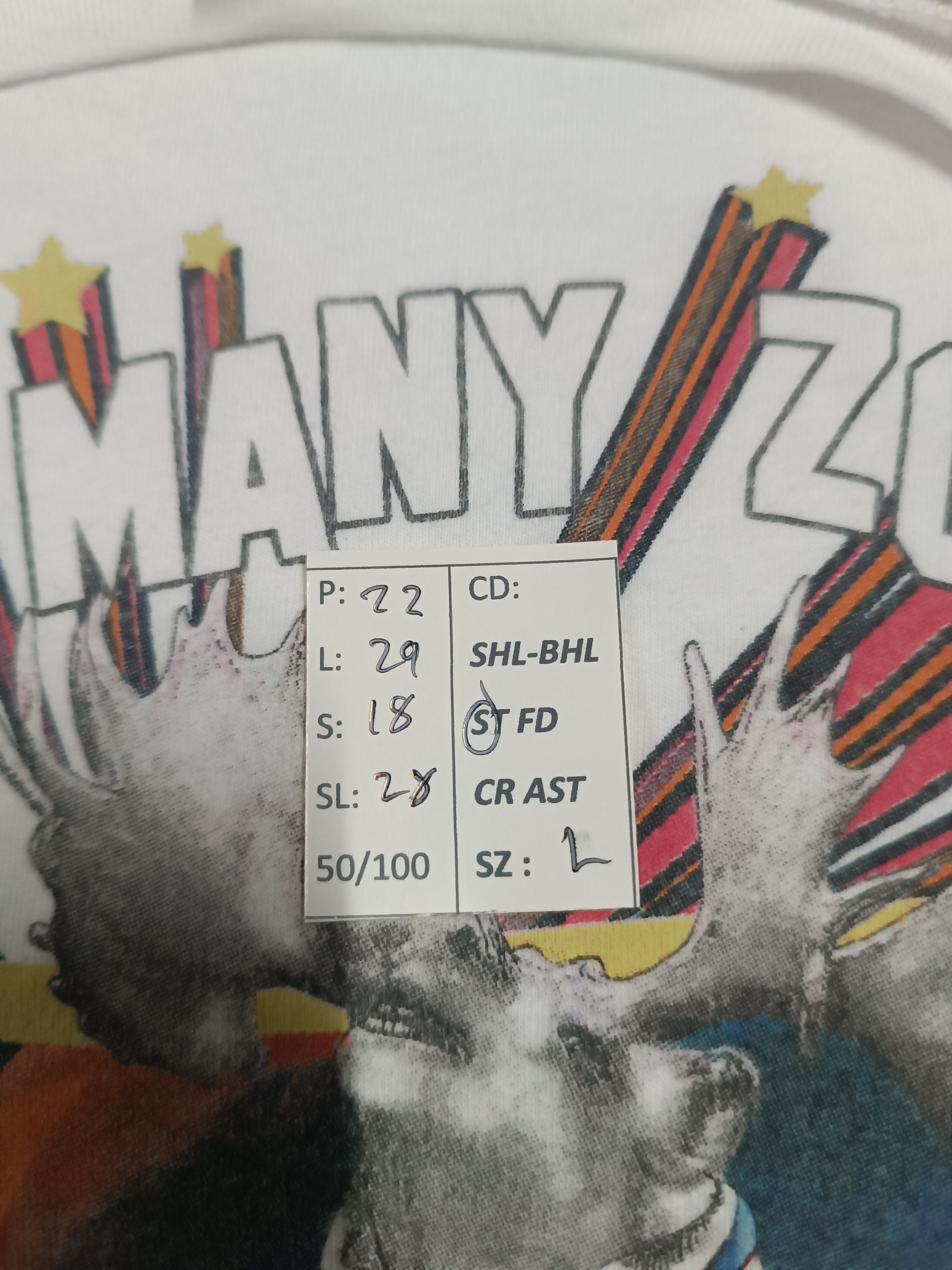 Other VINTAGE TOO MANY ZOOZ BAND TEE SUBWAY SAXOPHONE Size US L / EU 52-54 / 3 - 12 Thumbnail