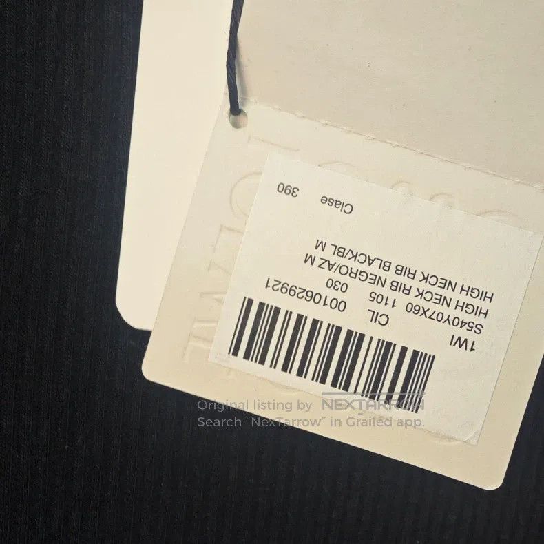 Loewe Loewe Black Leather Label Stretchy Sweater Size M / US 6-8 / IT 42-44 - 8 Thumbnail