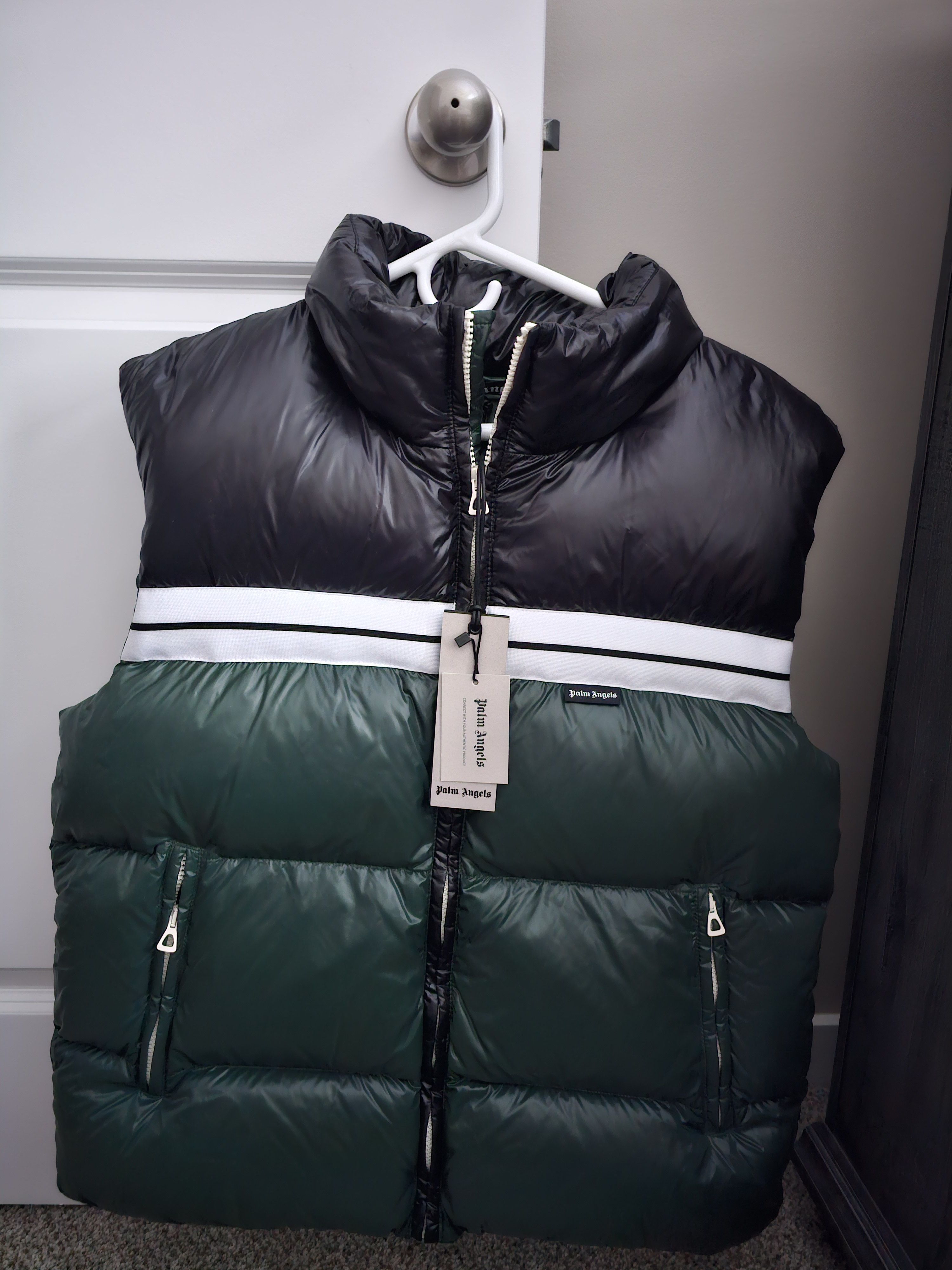 Palm Angels Palm Angels Puffer Vest Size US M / EU 48-50 / 2 - 2 Thumbnail