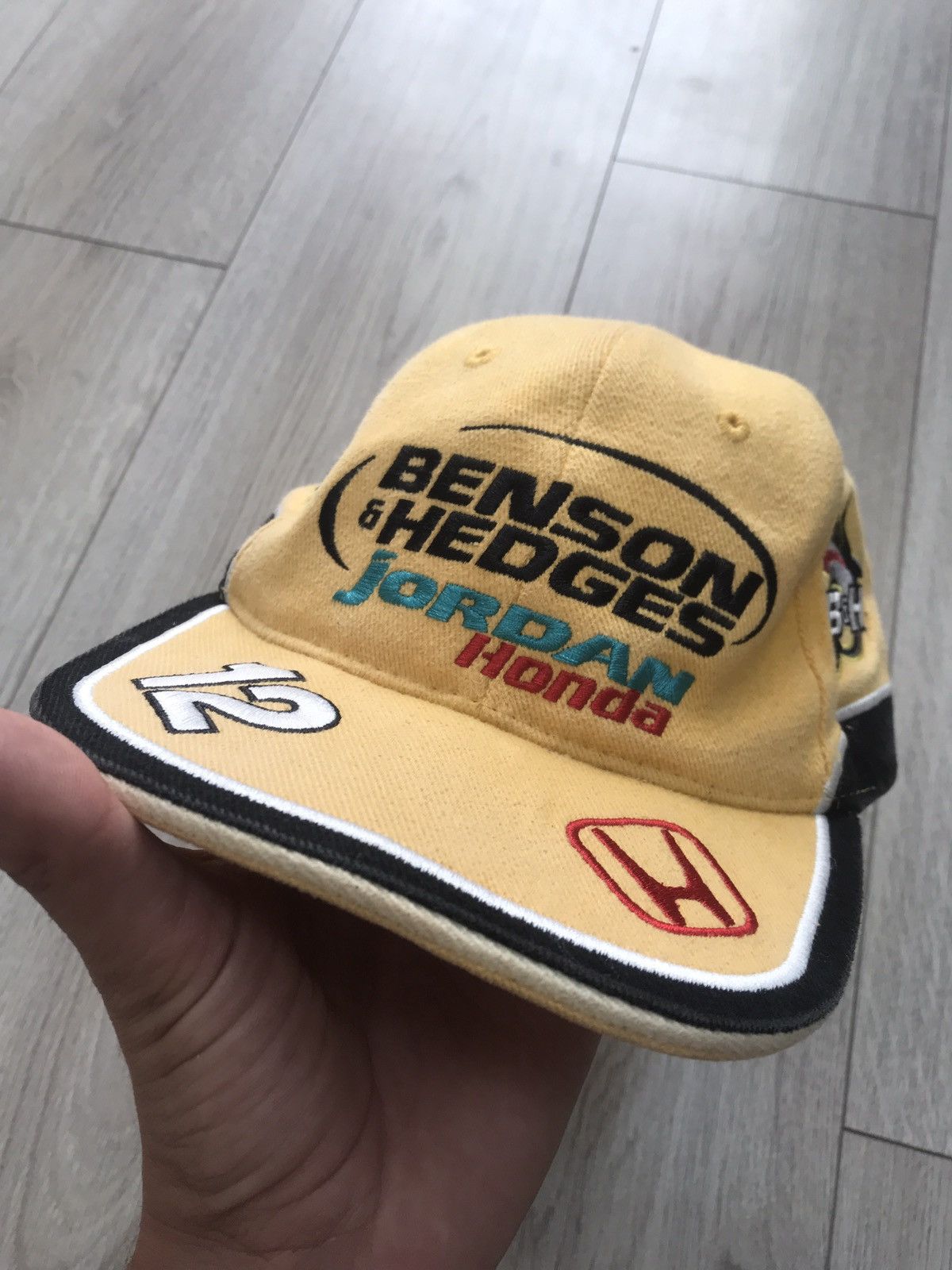 Honda × Vintage Vintage Banson & Hadges Jordan Honda 12 Racing Cap Size ONE SIZE - 4 Thumbnail