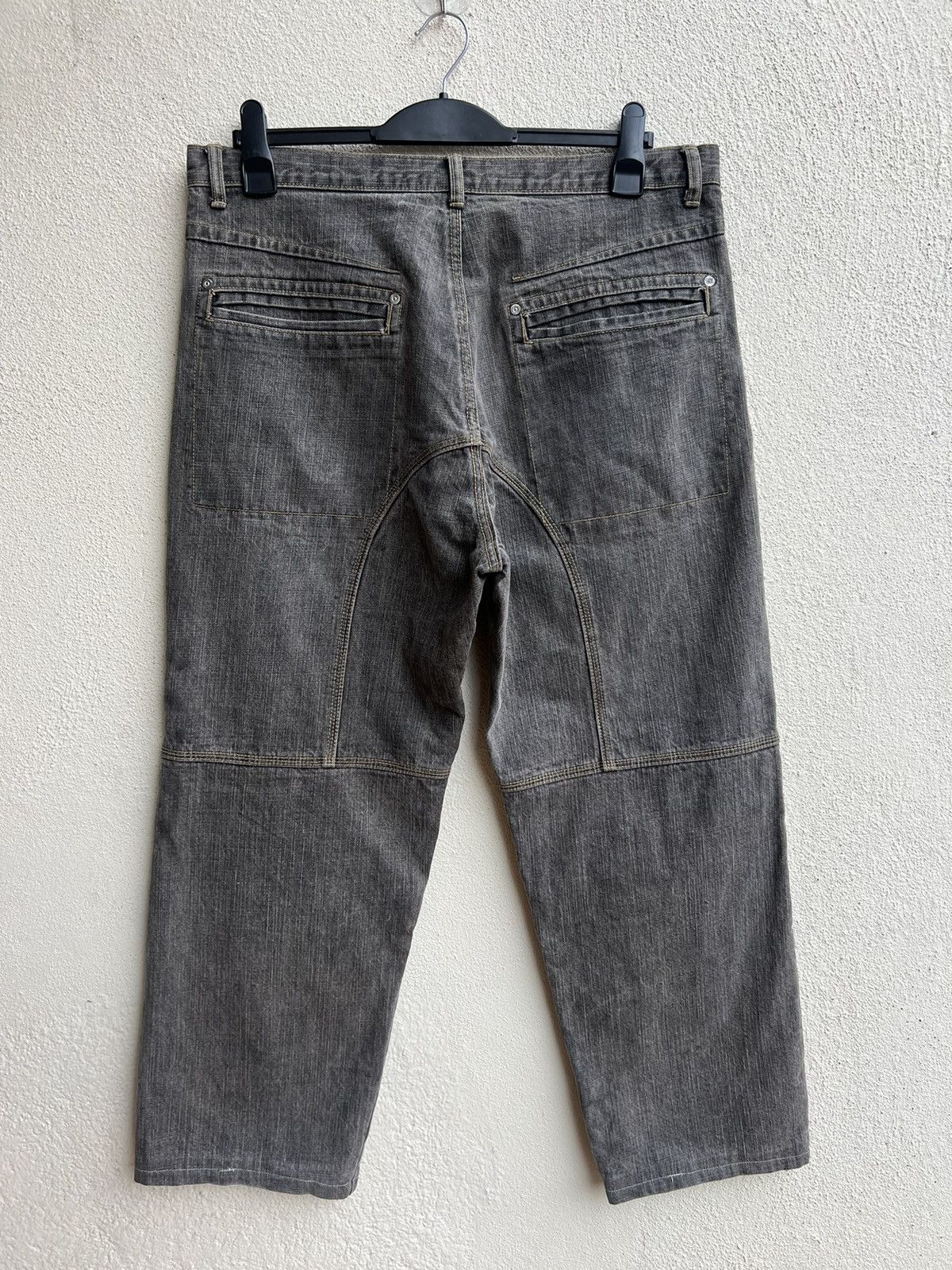 Japanese Brand × MasterPiece Vintage Masterpiece X Mad Hectic Multi Pocket Baggy Jeans Size US 36 / EU 52 - 15 Thumbnail
