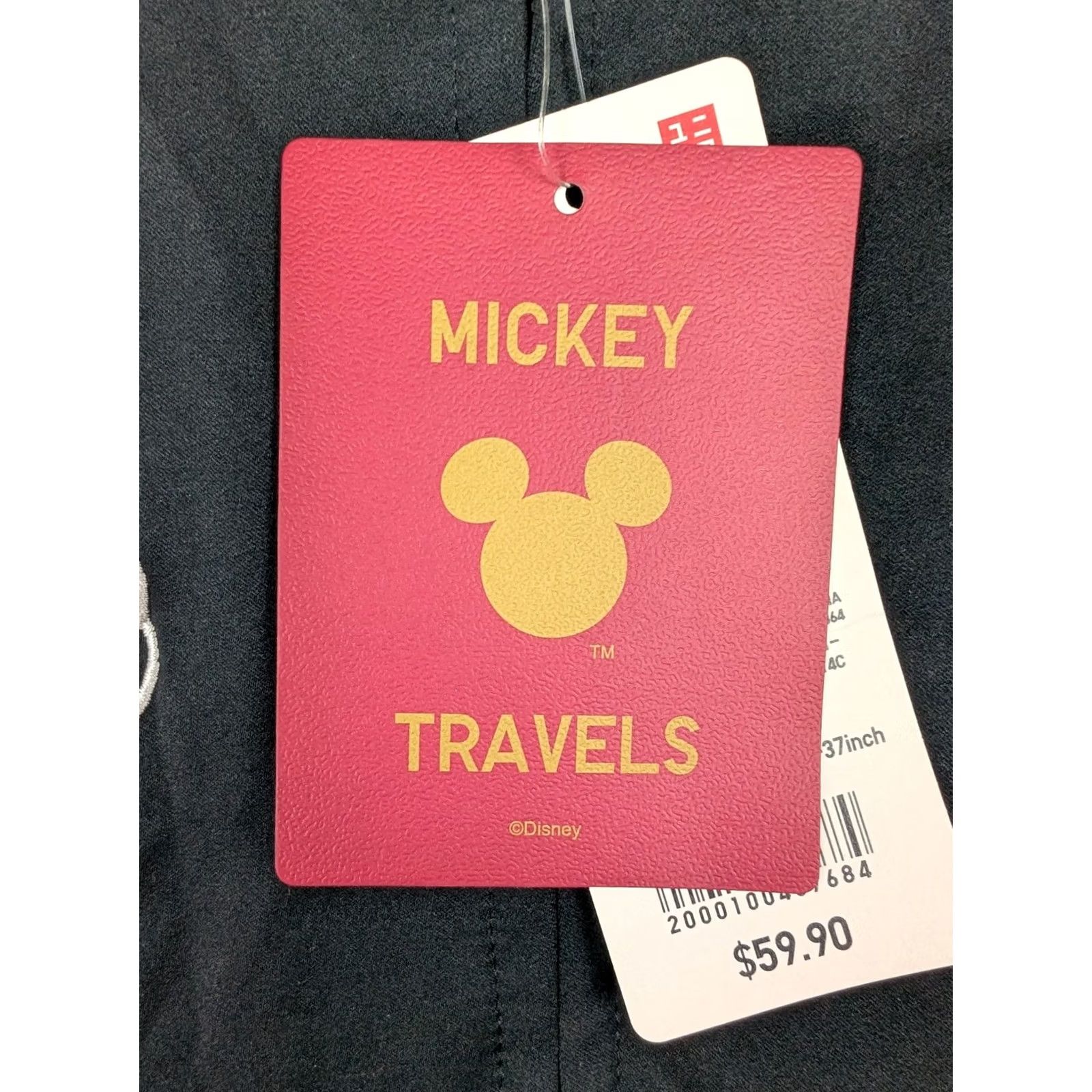 Uniqlo Uniqlo Disney Womens Medium Bomber Jacket Black Polyester Sleeve Lining Size M / US 6-8 / IT 42-44 - 6 Thumbnail