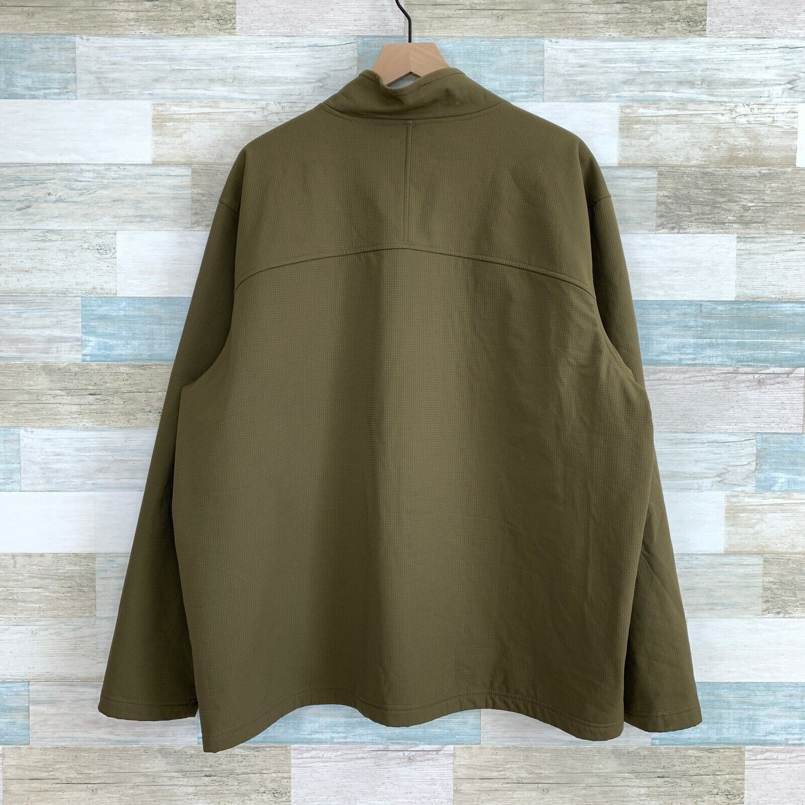 New Balance New Balance Mock Neck Jacket Green Soft Shell Mens 2XL Size US XXL / EU 58 / 5 - 3 Thumbnail