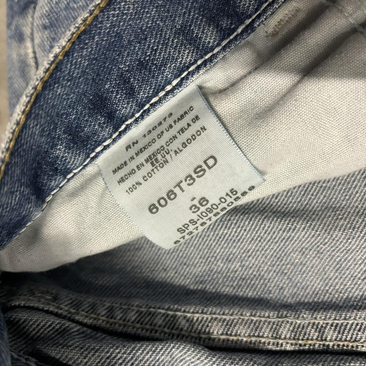 Japanese Brand × Vintage Crazy Vintage Y2K/2000s Grunge Skater Essential Denim Jean Shorts Jorts! Size US 36 / EU 52 - 6 Thumbnail