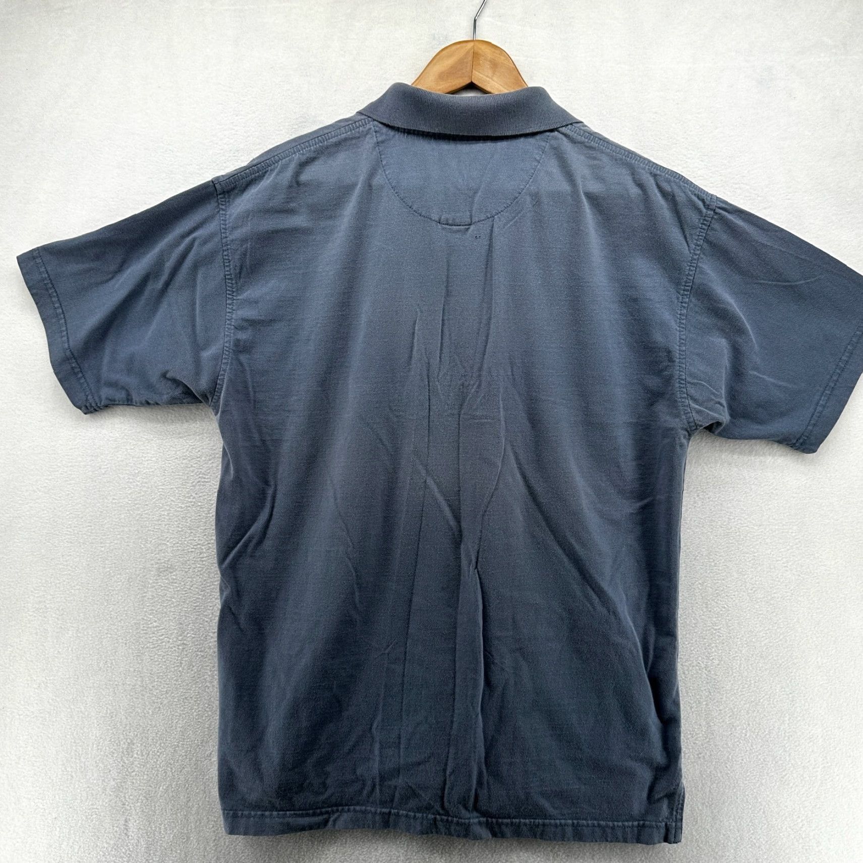 Vintage VINTAGE Warner Bros Polo Shirt Gray Men's M Daffy Duck Short Sleeve Collared Polo Shirt Casual Golf shirts Mens Warner Bros Classic 90s Theme Size US M / EU 48-50 / 2 - 2 Thumbnail