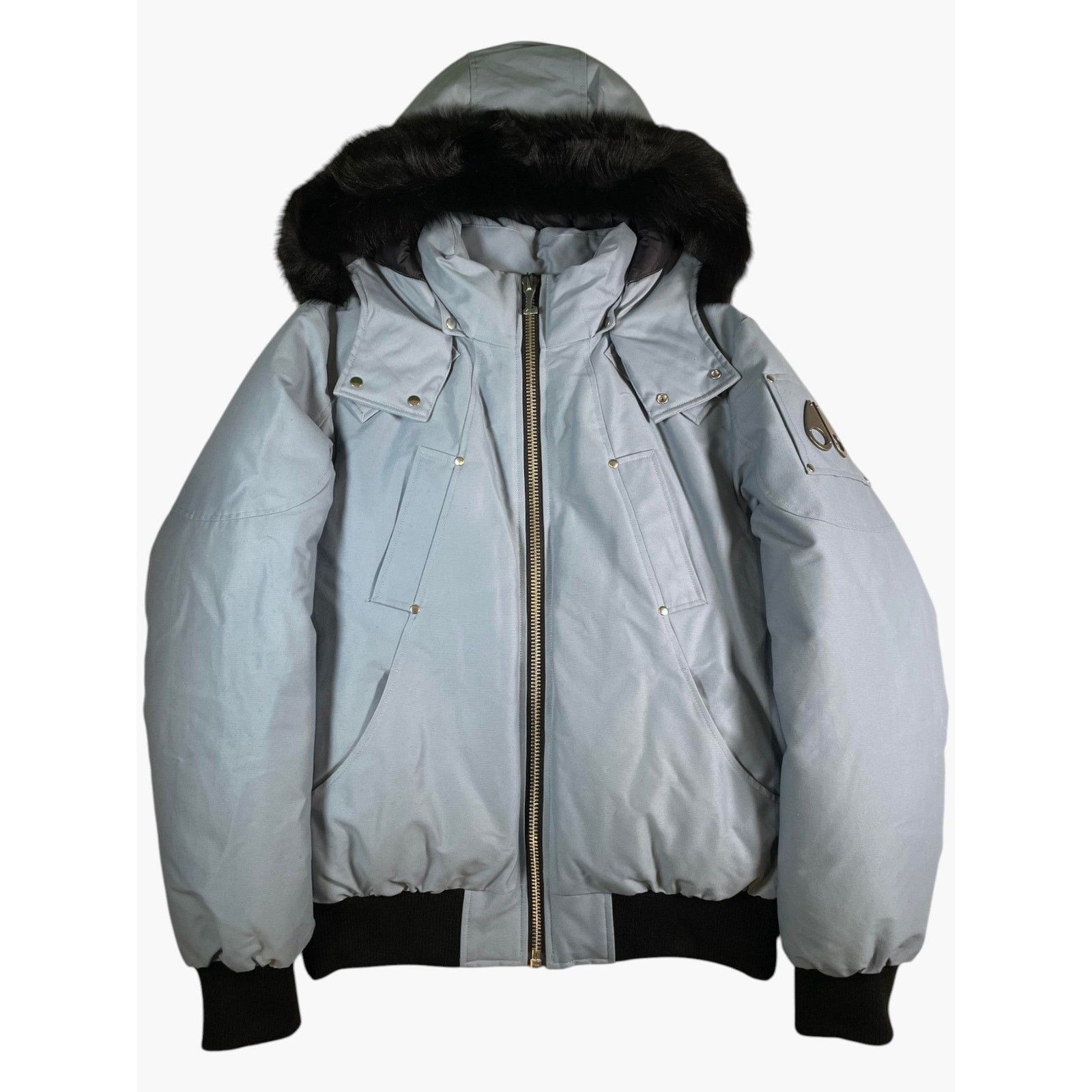 Moose Knuckles Moose Knuckles Babystone Ballistic Bomber Jacket Size US M / EU 48-50 / 2 - 1 Thumbnail