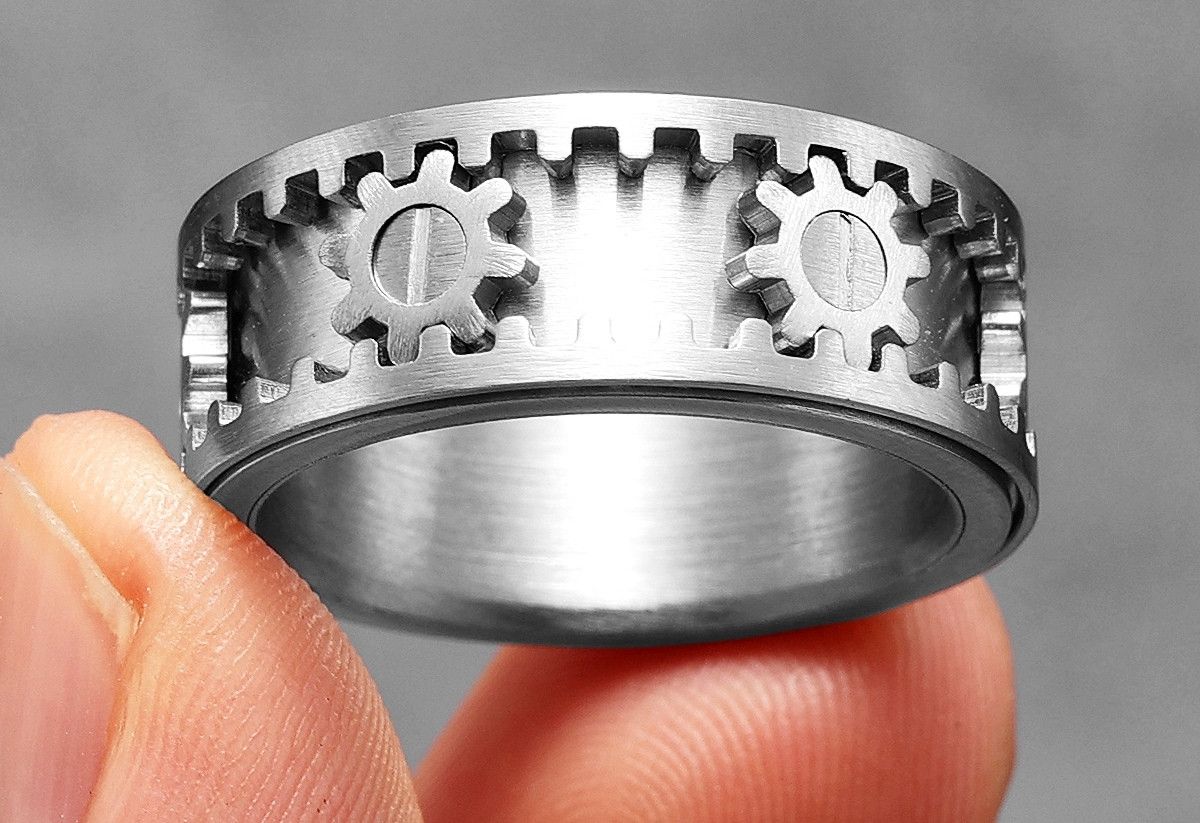 Japanese Brand × Jewelry Spinner Gear Ring Size ONE SIZE - 3 Thumbnail