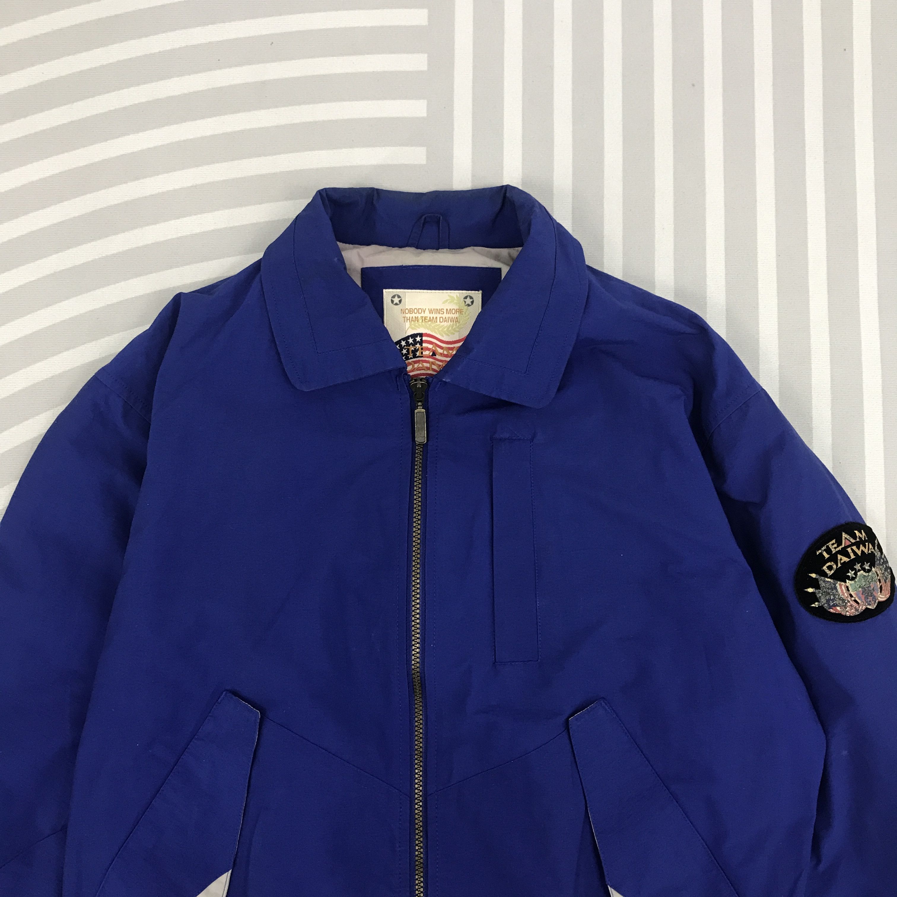 Japanese Brand × Vintage Vintage Team Daiwa Bomber Jacket Size US L / EU 52-54 / 3 - 3 Thumbnail