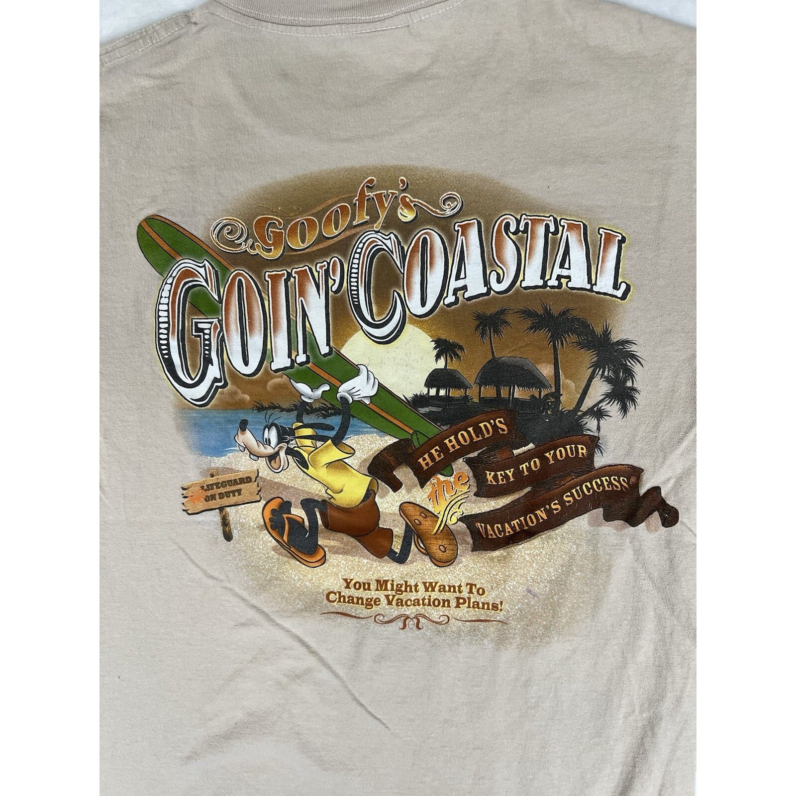 Disney Vintage Disney Goofy T-Shirt “Goin’ Coastal” Size Small Surf Size US S / EU 44-46 / 1 - 8 Thumbnail