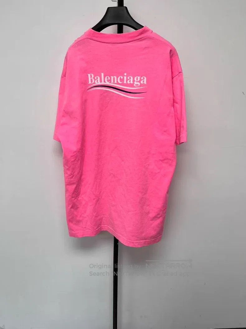 Balenciaga Balenciaga Logo letter print casual round-neck short-sleev Size XS / US 0-2 / IT 36-38 - 2 Thumbnail