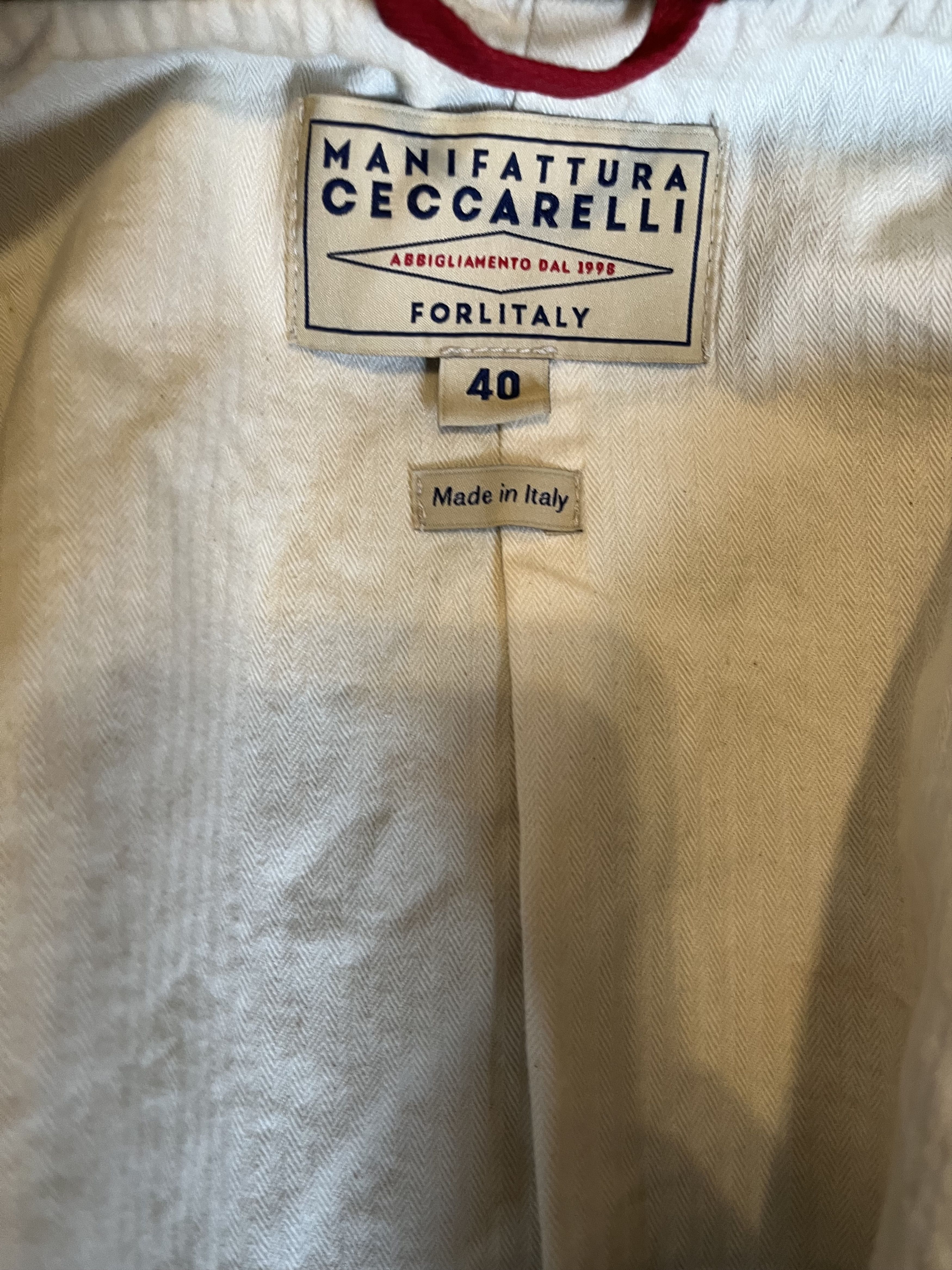 Manifattura Ceccarelli Manifattura Ceccarelli lightweight bomber, 40 Size US M / EU 48-50 / 2 - 6 Thumbnail
