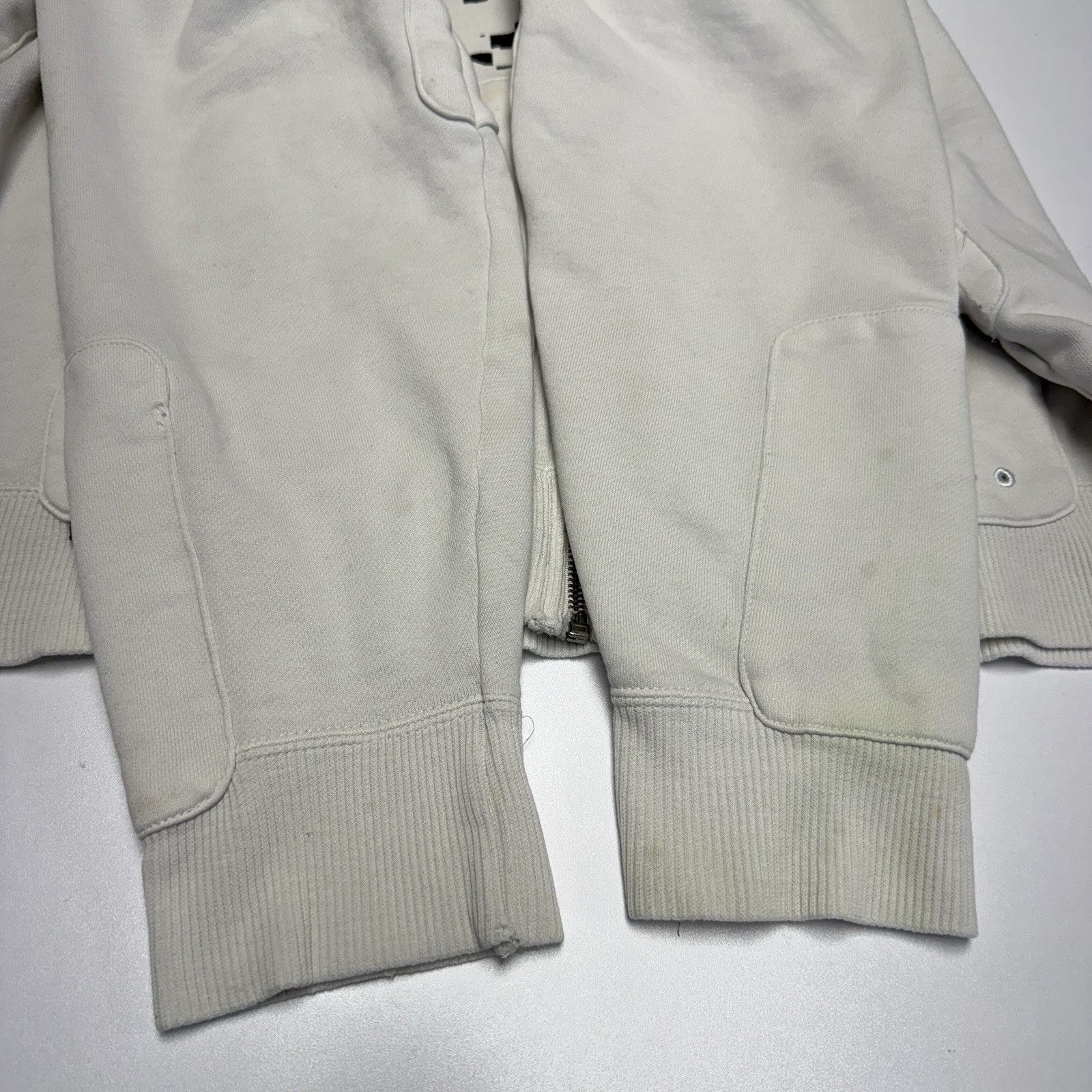Vans Vans Skate Hoodie Sweatshirt Mens Medium White Full Zip Stre Size US M / EU 48-50 / 2 - 12 Thumbnail