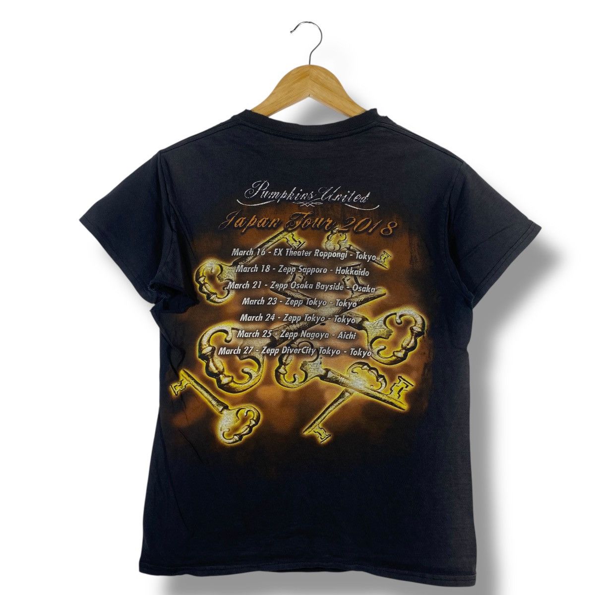Band Tees Trash Distressed HELLOWEEN Pumpkins United Japan Tee Shirt Size US M / EU 48-50 / 2 - 6 Thumbnail