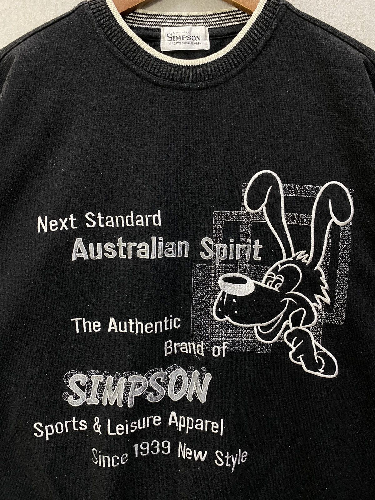 Vintage Vintage Simpson Sweatshirt Australian Spirit Retro Medium Size US M / EU 48-50 / 2 - 6 Thumbnail