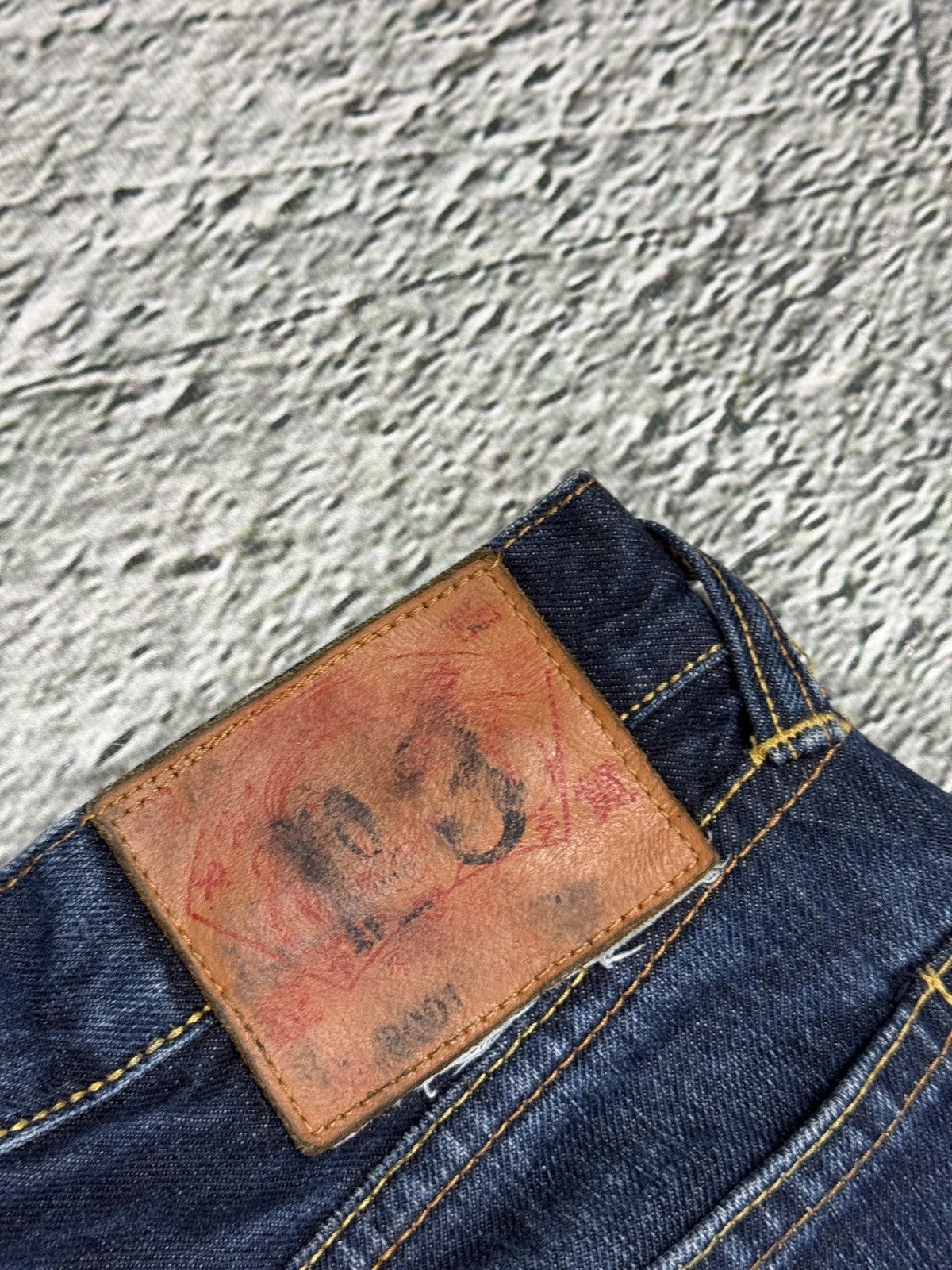 Evisu Evisu jeans daicock big logo black selvedge denim Size US 28 / EU 44 - 3 Thumbnail