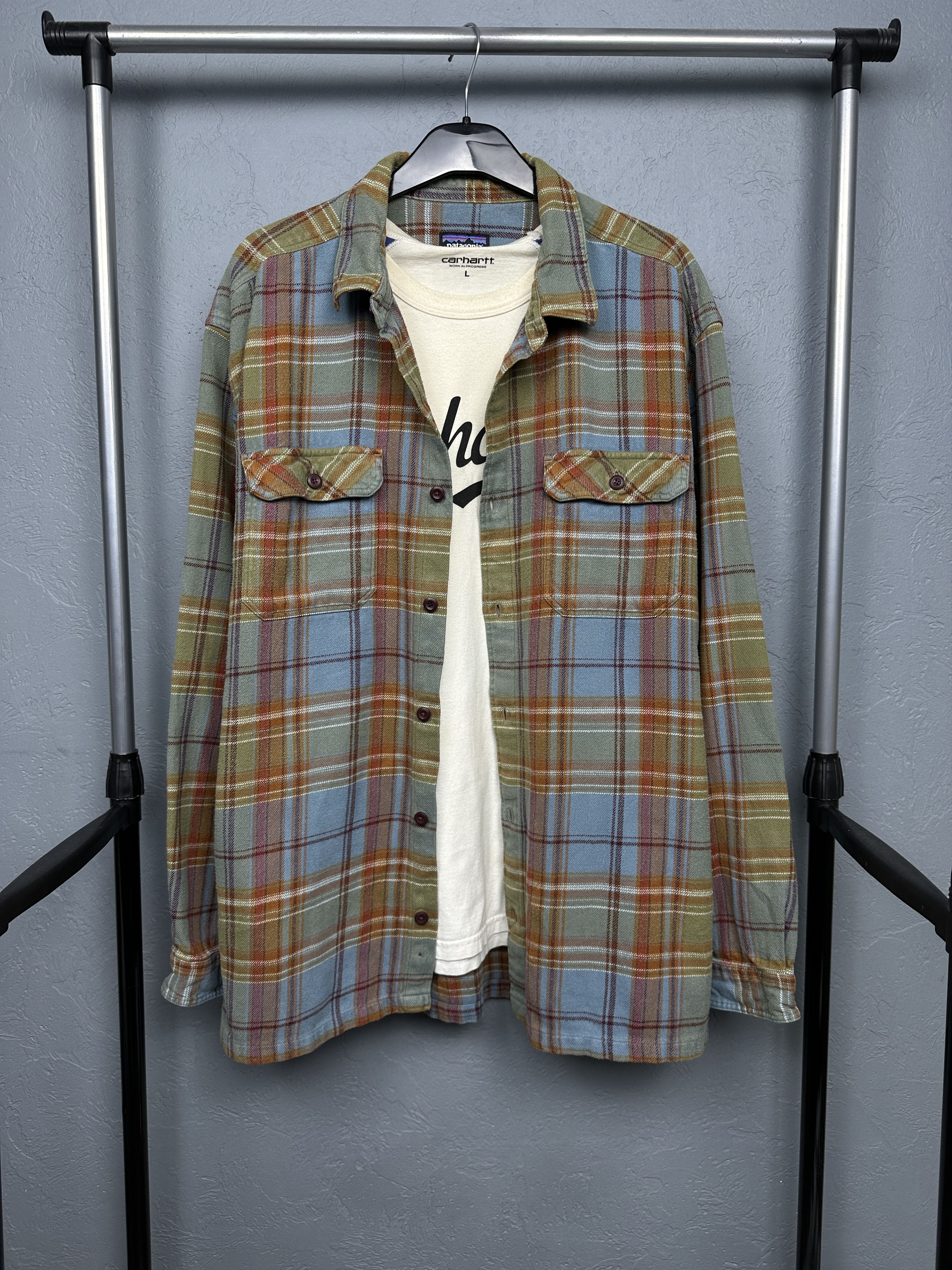 Patagonia Patagonia Mens Flannel Plaid Shirt Size US XXL / EU 58 / 5 - 1 Thumbnail