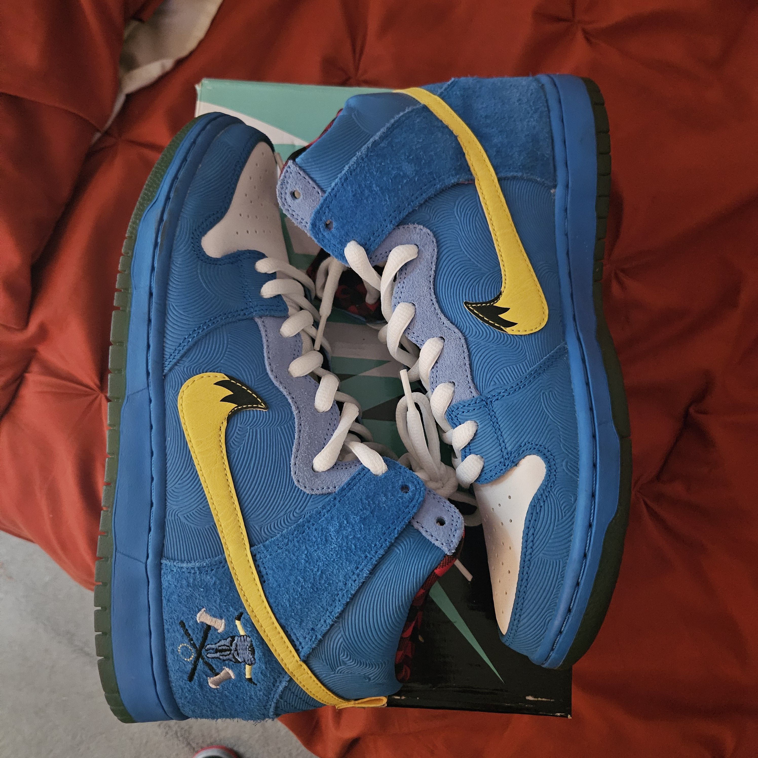 Nike SB Dunk High Familia Blue Ox Size US 10 / EU 43 - 2 Thumbnail