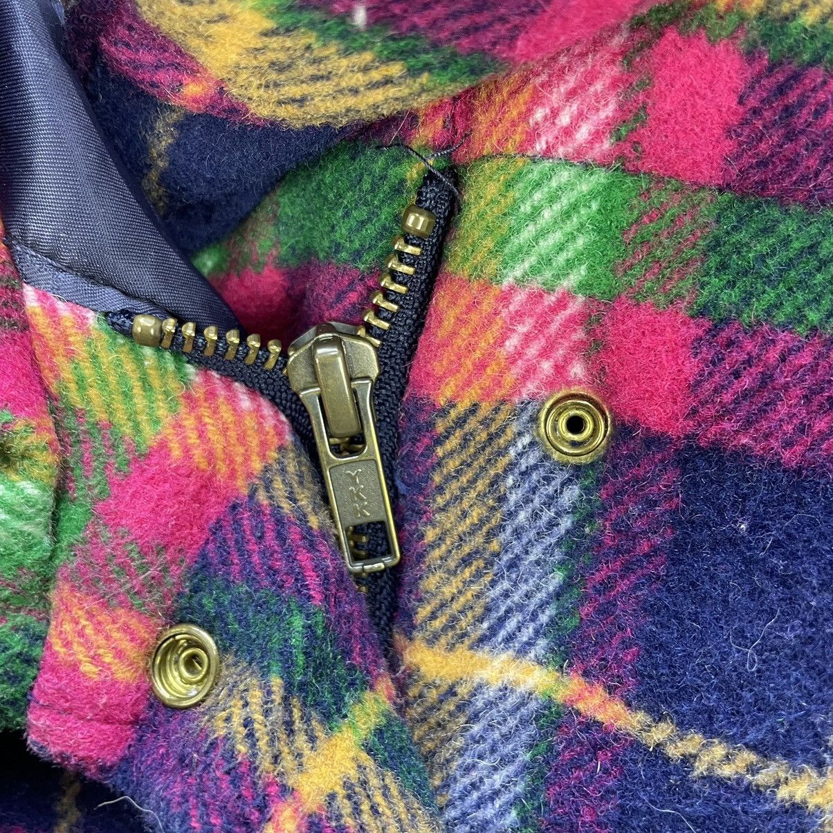 Angel Blue 💥Japanese Brand Rodeo Crown Tartan Jacket Size M / US 6-8 / IT 42-44 - 4 Thumbnail