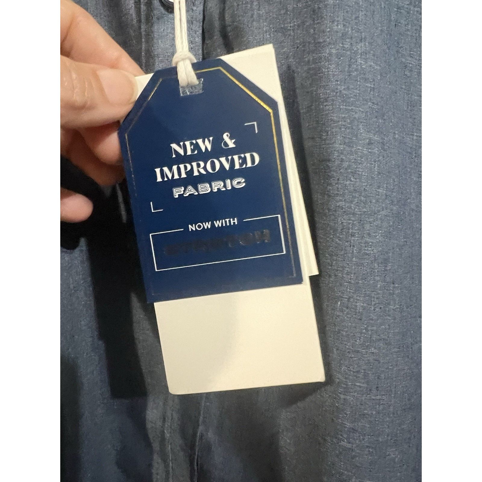 Other Craft+Flow blue mens button down dress shirt NEW NWT Size: L Size US L / EU 52-54 / 3 - 5 Thumbnail
