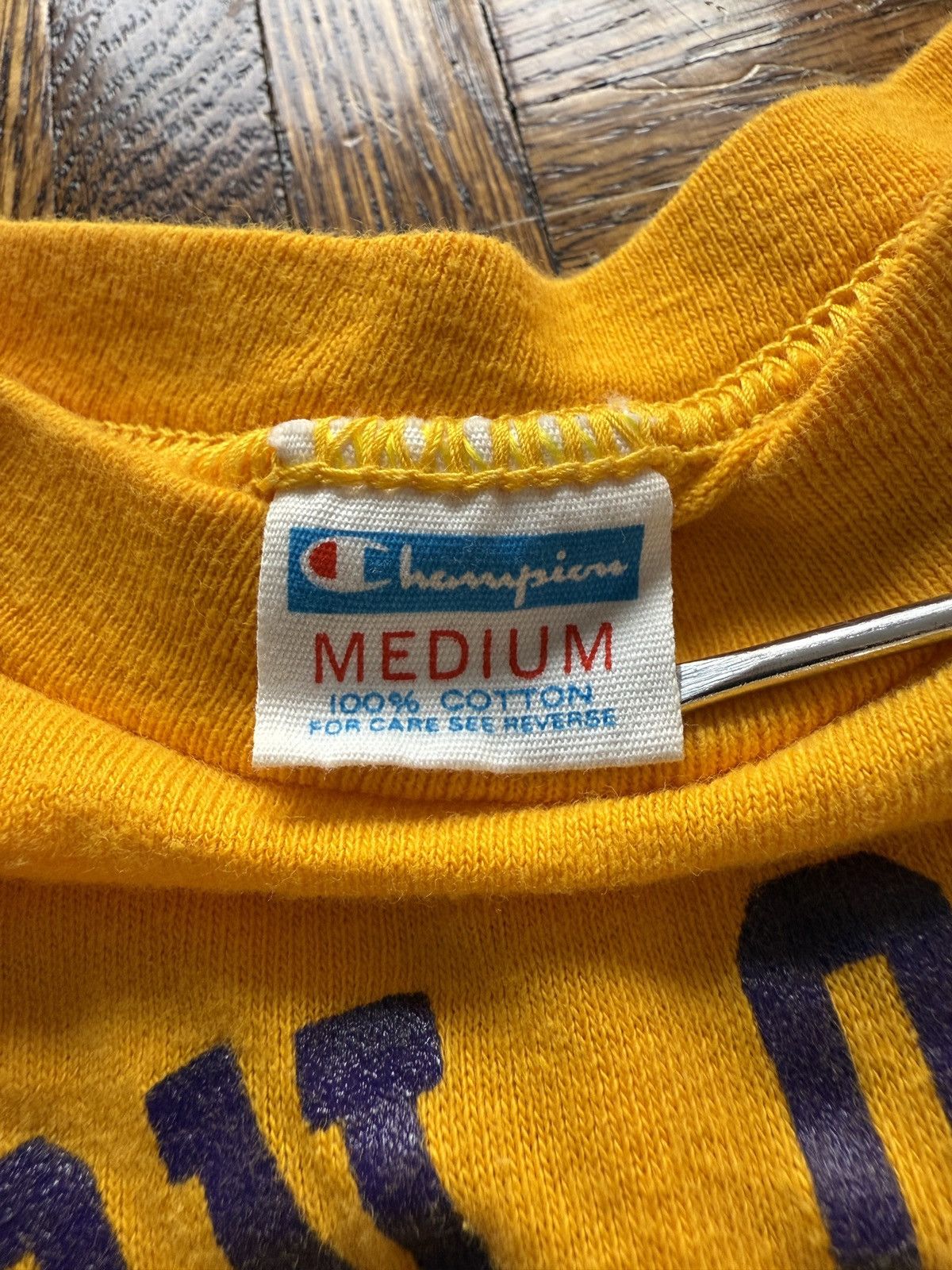 Champion Vintage 70s Albion College Intramural Champion Graphic Tee Size US XS / EU 42 / 0 - 2 Thumbnail
