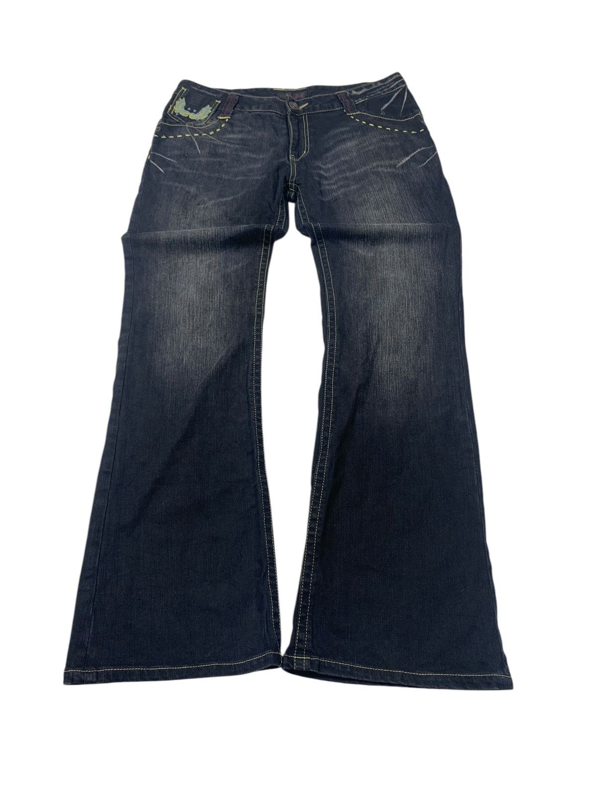 Tornado Mart Aspect Jeans - Wing Flare Jeans Pants Size US 32 / EU 48 - 4 Thumbnail