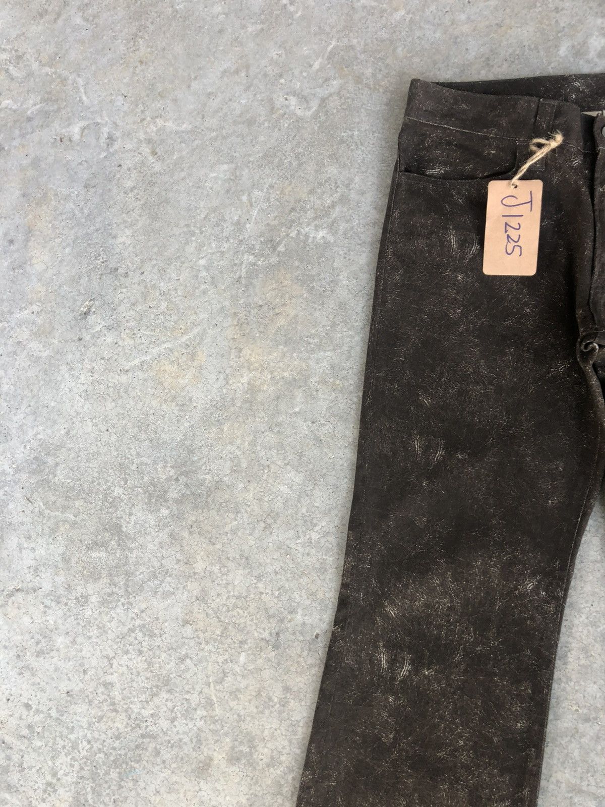 If Six Was Nine Nicole Club Flared Jeans Distressed Denim Size US 29 - 4 Thumbnail