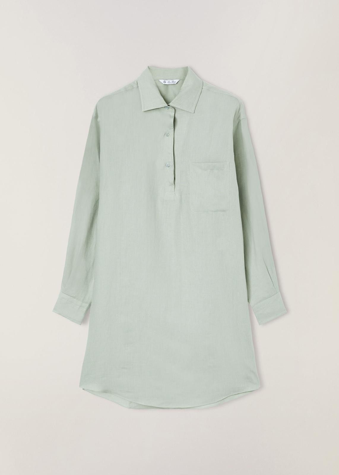Loro Piana o1srvl11e1224 Andre Polo Dress in Grey Size M / US 6-8 / IT 42-44 - 1 Thumbnail