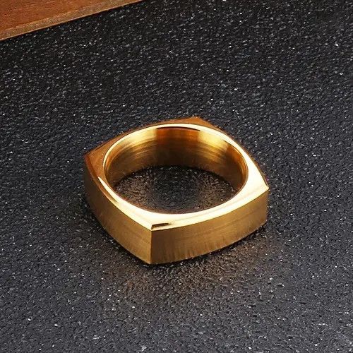 Jewelry Geometry Square Ring Size ONE SIZE - 3 Thumbnail
