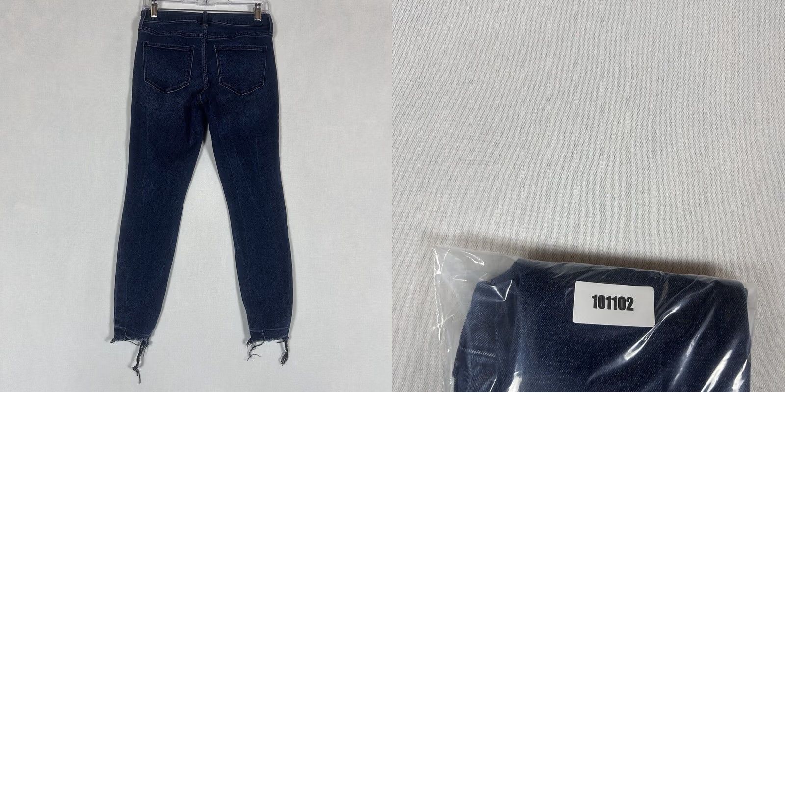 Old Navy Old Navy Rockstar Jeans Women's Size 2 Button Fly Mid Rise Skinny Denim Regular Inseam 27 Blue Jeans Size 26" / US 2 / IT 38 - 8 Thumbnail