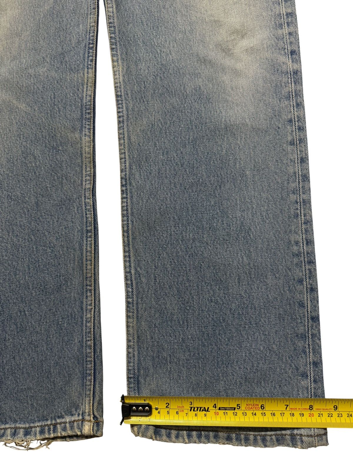 Levi's Vintage 90s Levis 501 Retro Blue Faded Wash Straight Leg Size US 35 - 14 Thumbnail
