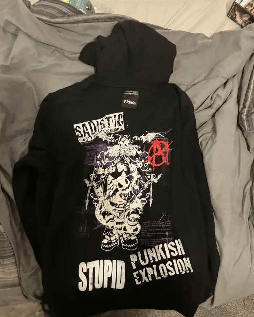 Mari's Rock maris rock anarchy cat ear hoodie Size US M / EU 48-50 / 2 - 2 Thumbnail