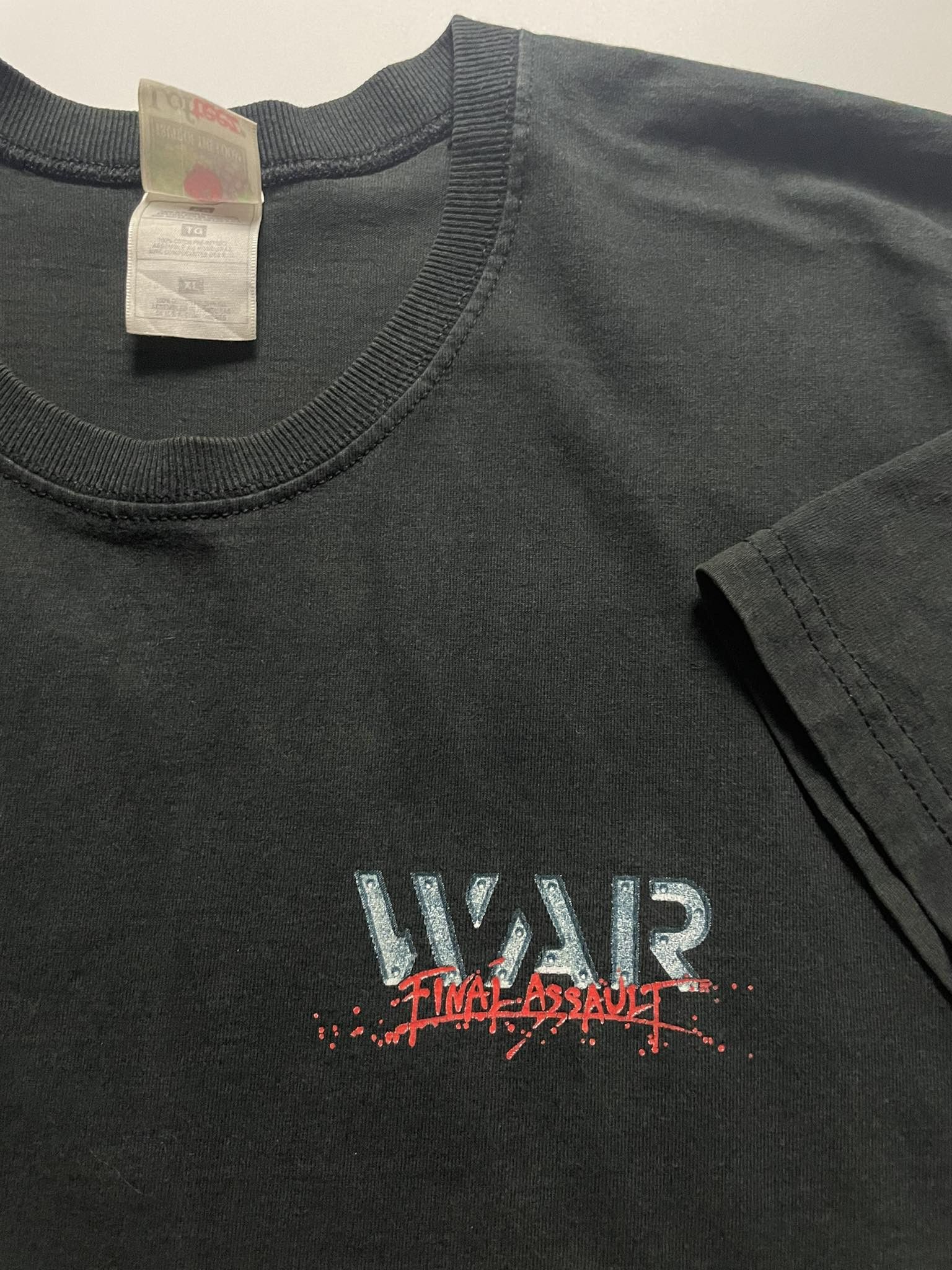 Vintage Vintage War Final Assault Atari Video Game Shirt Size US XL / EU 56 / 4 - 4 Thumbnail