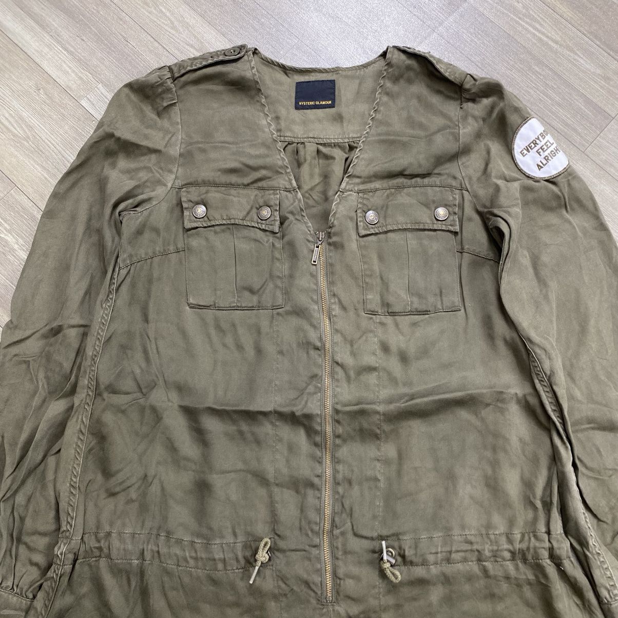 Hysteric Glamour Y2K Vintage Hysteric Glamour Military Sexy Flared Dressed Size M / US 6-8 / IT 42-44 - 3 Thumbnail