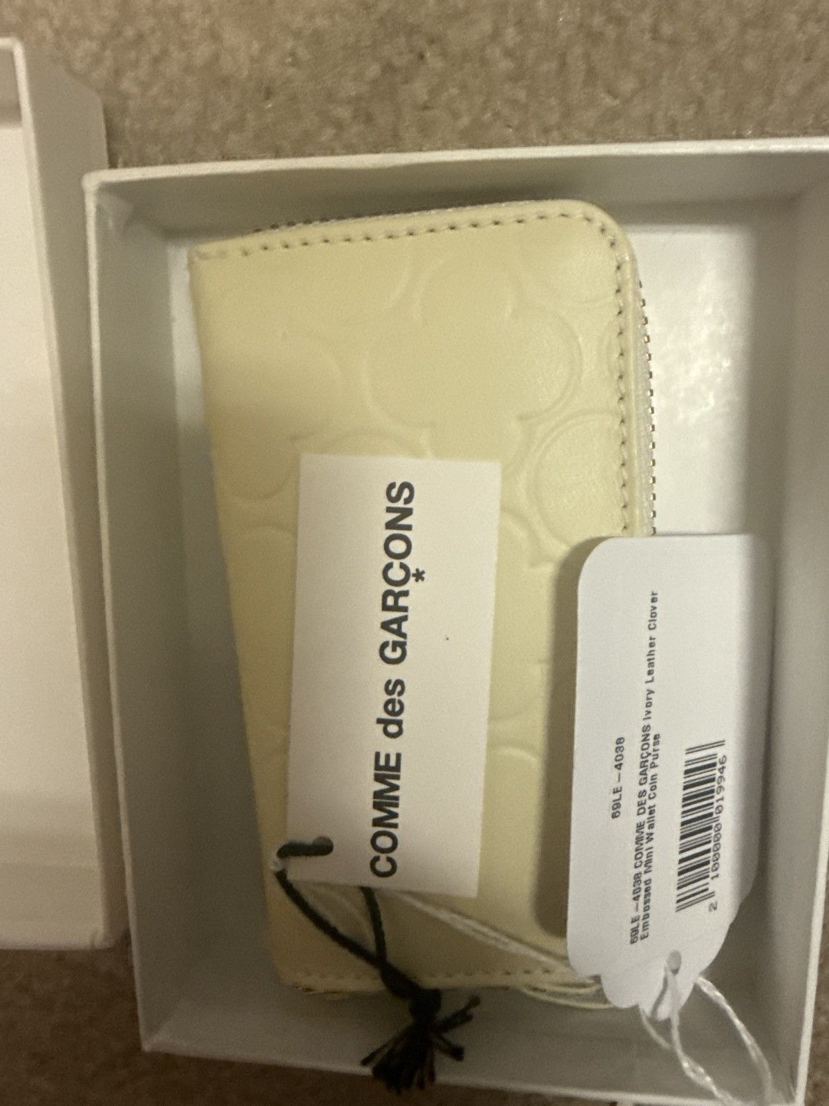 Comme des Garcons Comme des GARCONS ivory coin purse Size ONE SIZE - 2 Thumbnail