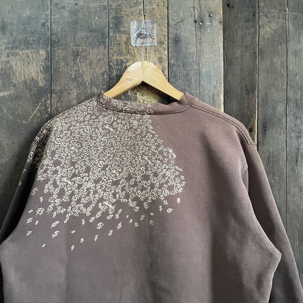 Stussy Vintage Stussy Dollars Travis Scott Colourway Sweatshirt Size US M / EU 48-50 / 2 - 4 Thumbnail