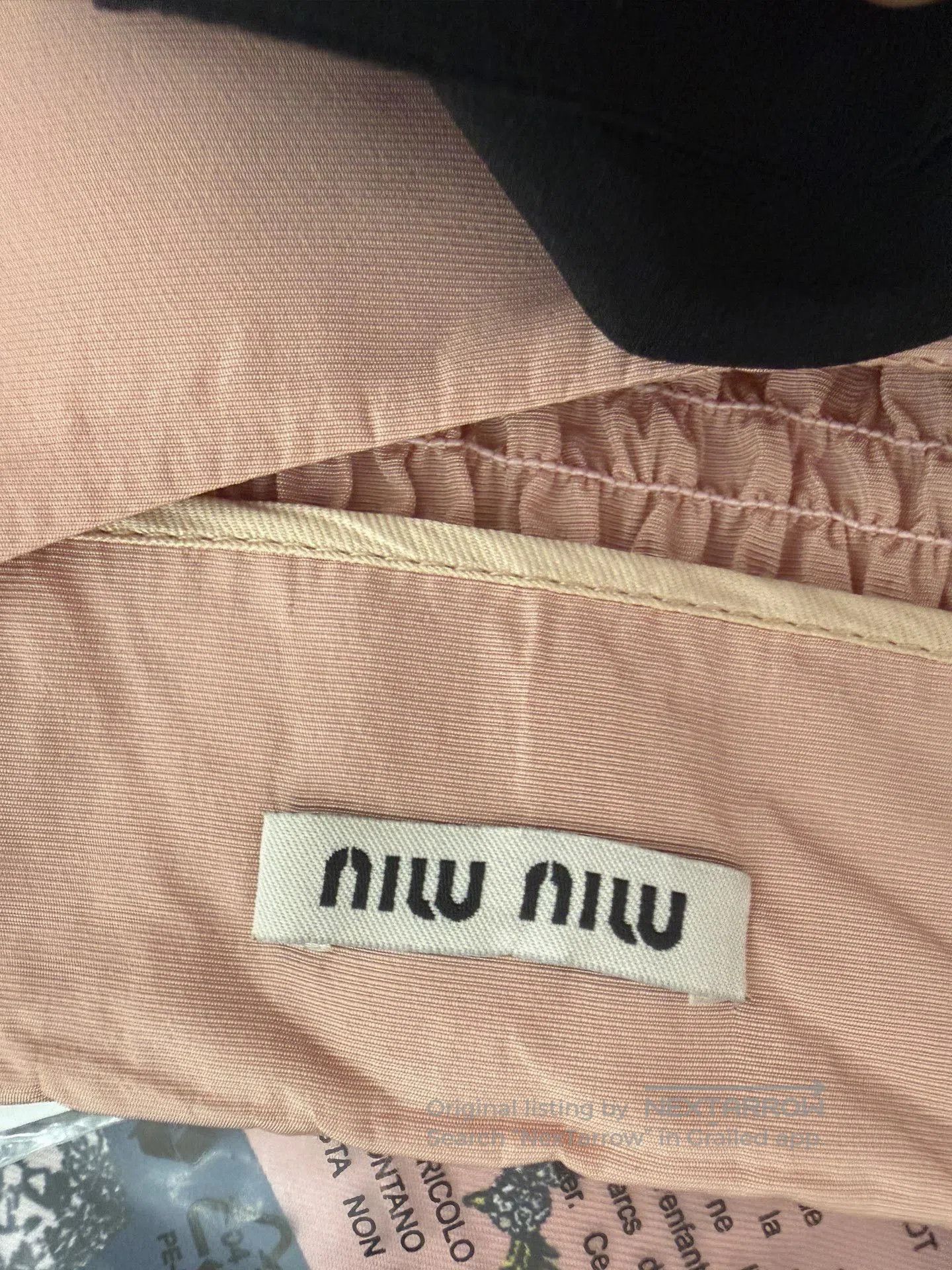 Miu Miu Miumiu Pink Cardigan & Skirt Set. Size XS / US 0-2 / IT 36-38 - 7 Thumbnail