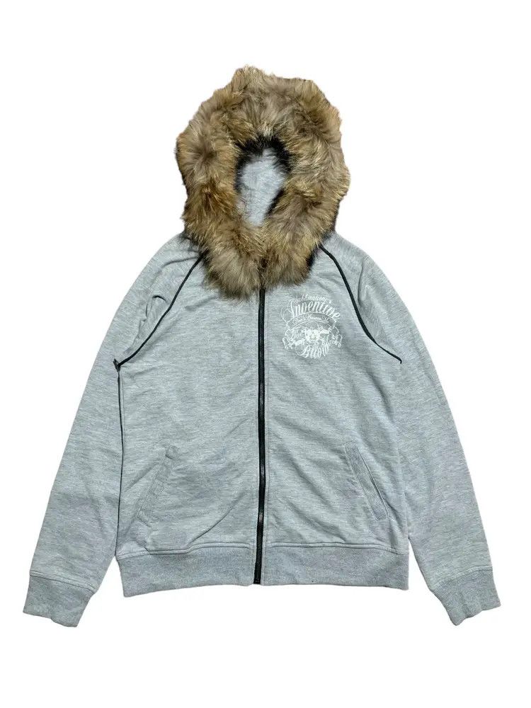 In The Attic In the attic skull rockers freak poem fur hoodie lgb style Size US M / EU 48-50 / 2 - 2 Thumbnail