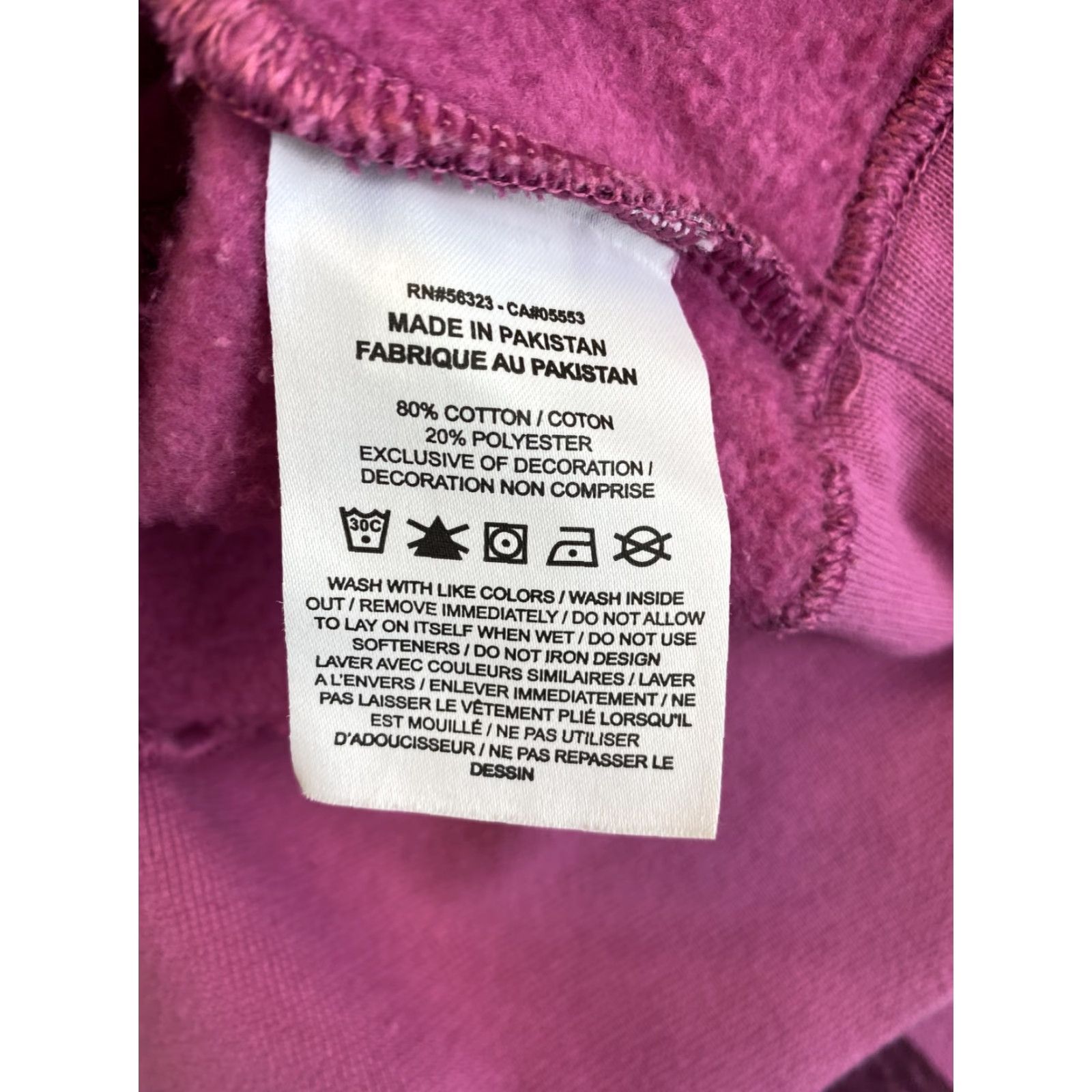 Nike Nike Womens Sweatshirt XL Purple Cropped Long Sleeve Pullover / 88-55 Vintage 90s Modern Classic (Mens Women) Size XL / US 12-14 / IT 48-50 - 7 Thumbnail