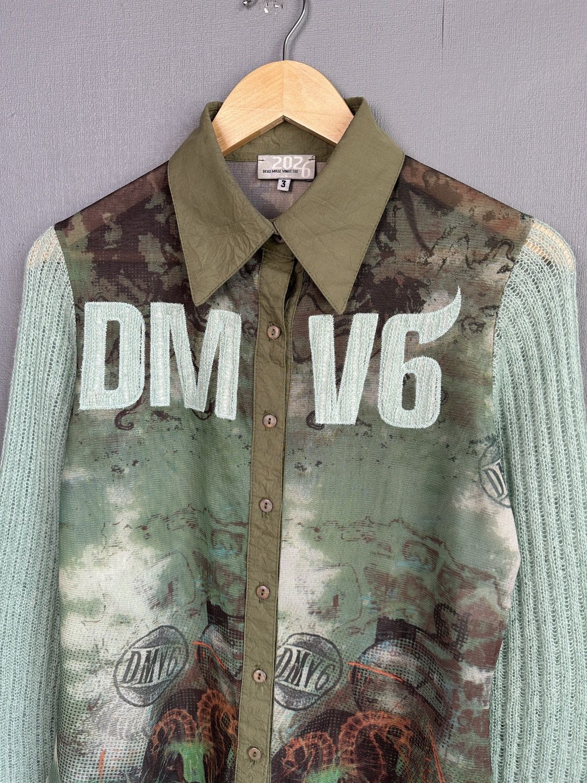 Other 2026 DMV6 Shirt Sweater Size 3 Rare Artwear Avant Garde Size M / US 6-8 / IT 42-44 - 3 Thumbnail