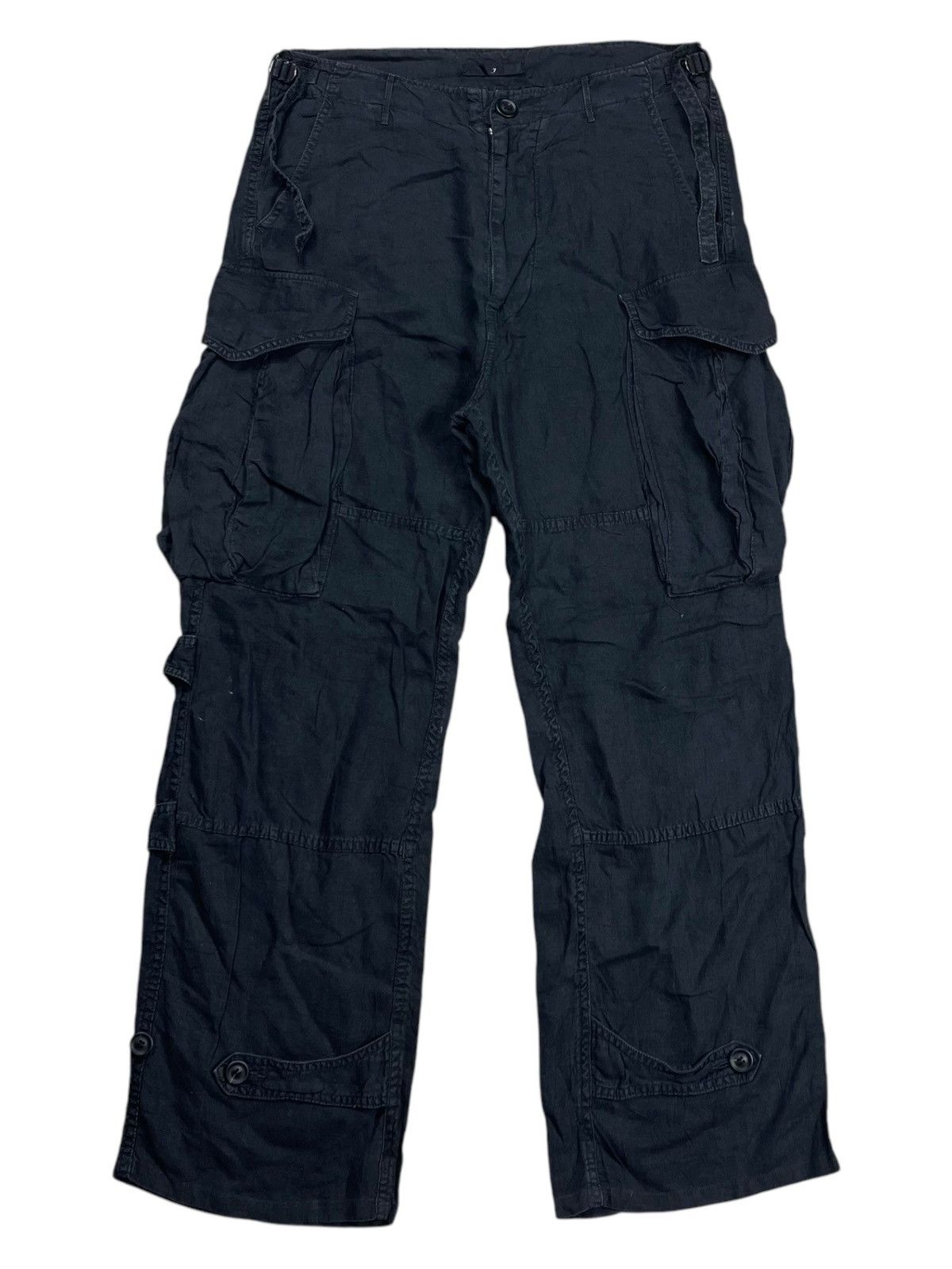 2006 STRUCTURE - Apocalypse Style Linen Cargo Pants