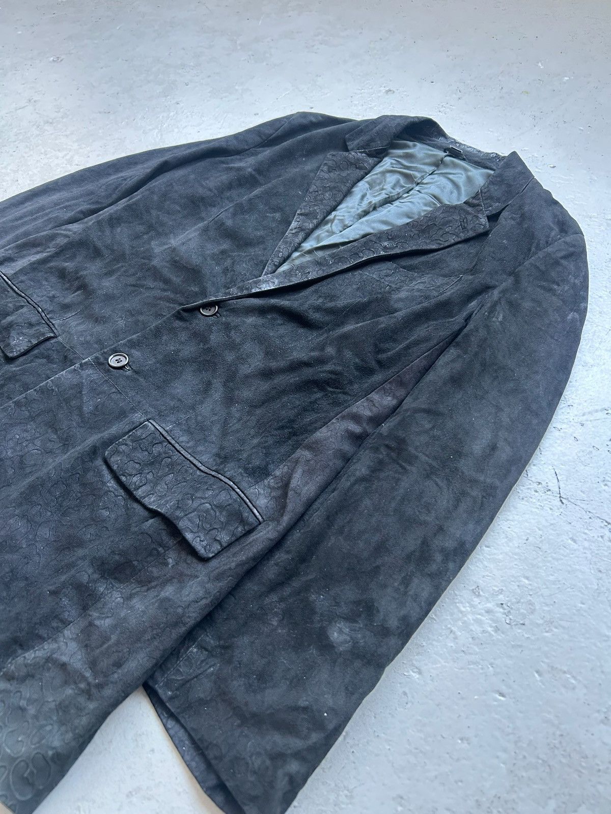 Helmut Lang Helmut Lang FW01 Suede Blazer Size US M / EU 48-50 / 2 - 2 Thumbnail