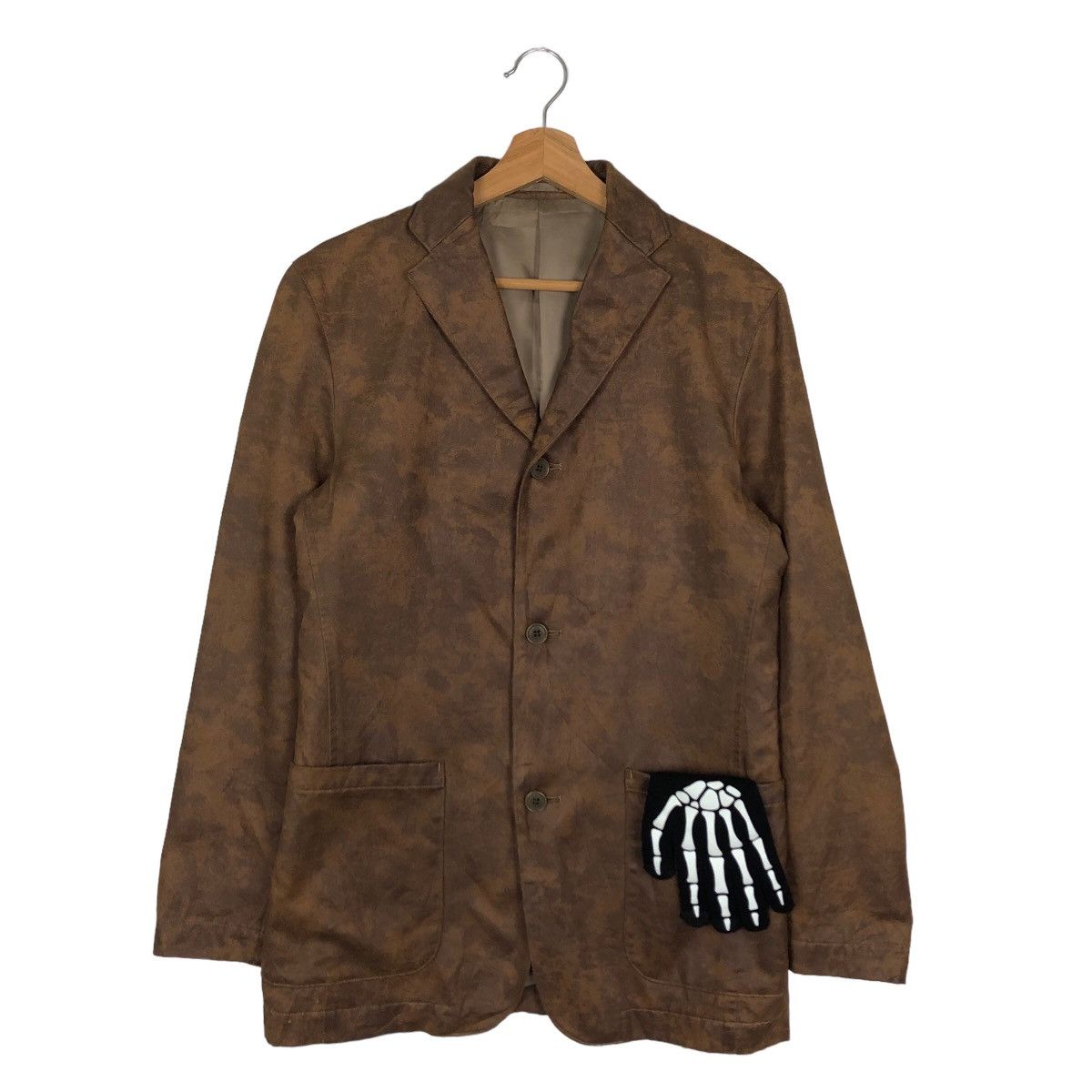 Japanese Brand VINTAGE MOLESKIN JACKET DOUBLE BREAST MEN’S MELROSE Size US M / EU 48-50 / 2 - 1 Thumbnail