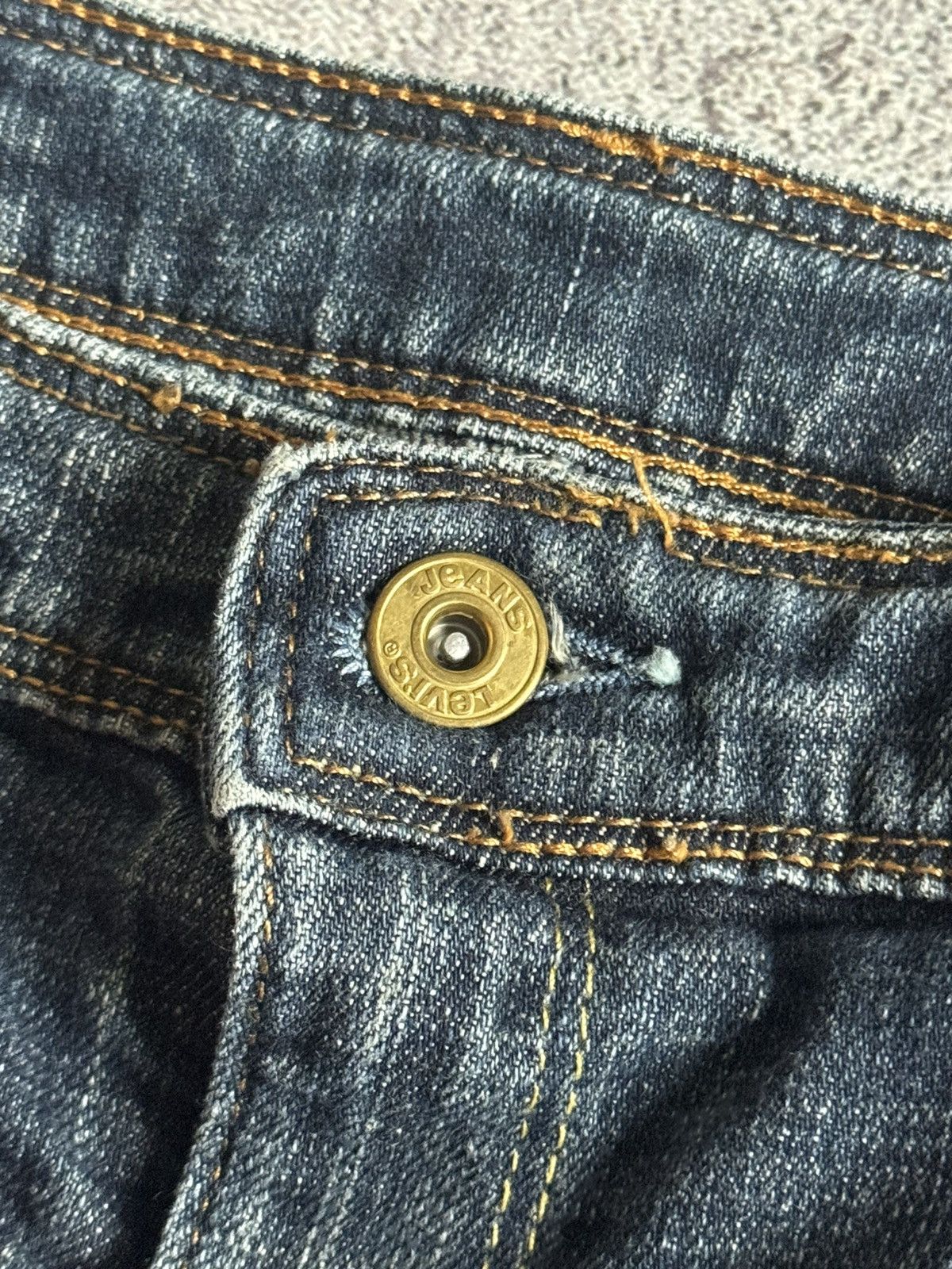 Levi's Levis Levi’s vintage denim y2k mini skirt punk opium Size 27" / US 4 / IT 40 - 9 Thumbnail