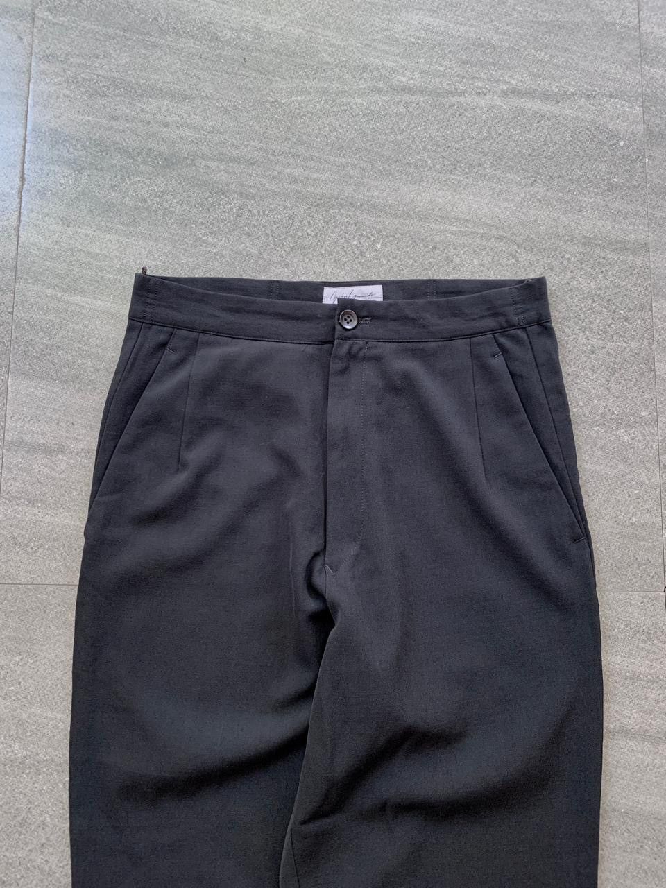 Yohji Yamamoto FREE TAX! Ys Wool Balloon Cropped Trousers Size US 30 / EU 46 - 2 Thumbnail