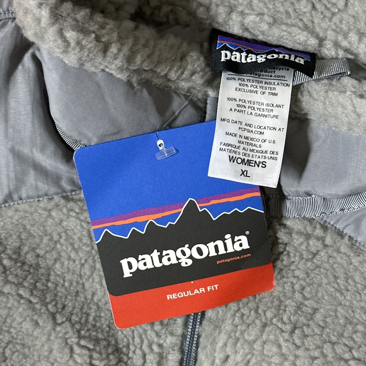 Patagonia NEW Patagonia Retro X Deep Pile Zip Vest Gray Womens XL Size XL / US 12-14 / IT 48-50 - 3 Thumbnail